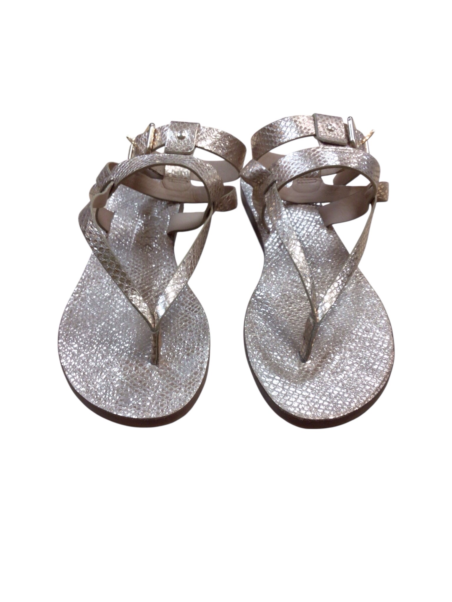 Antonio Melani Gold Strappy Sandals Size 7