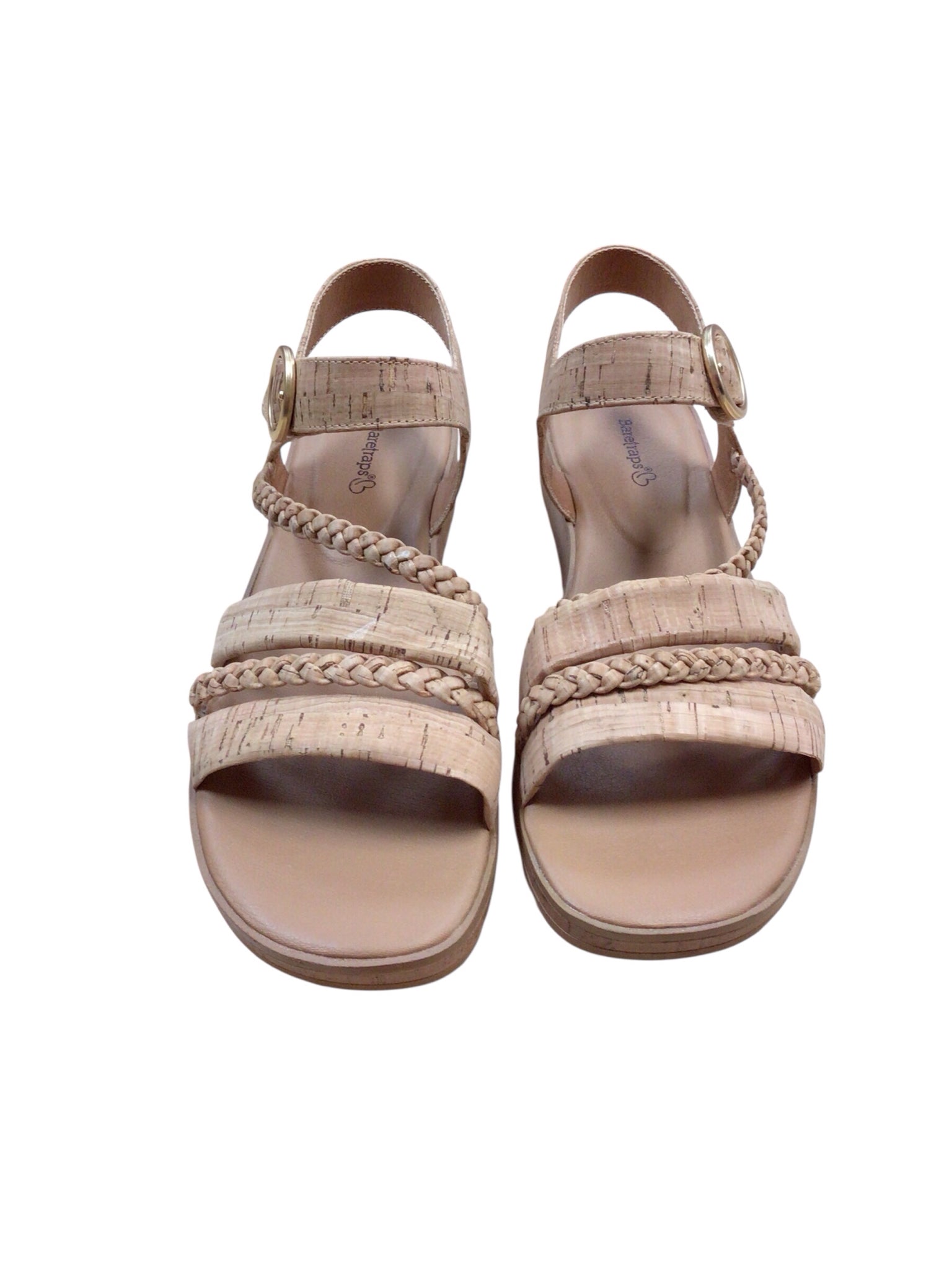 Baretraps "Gwyneth" Slide Cork Sandals Size 9