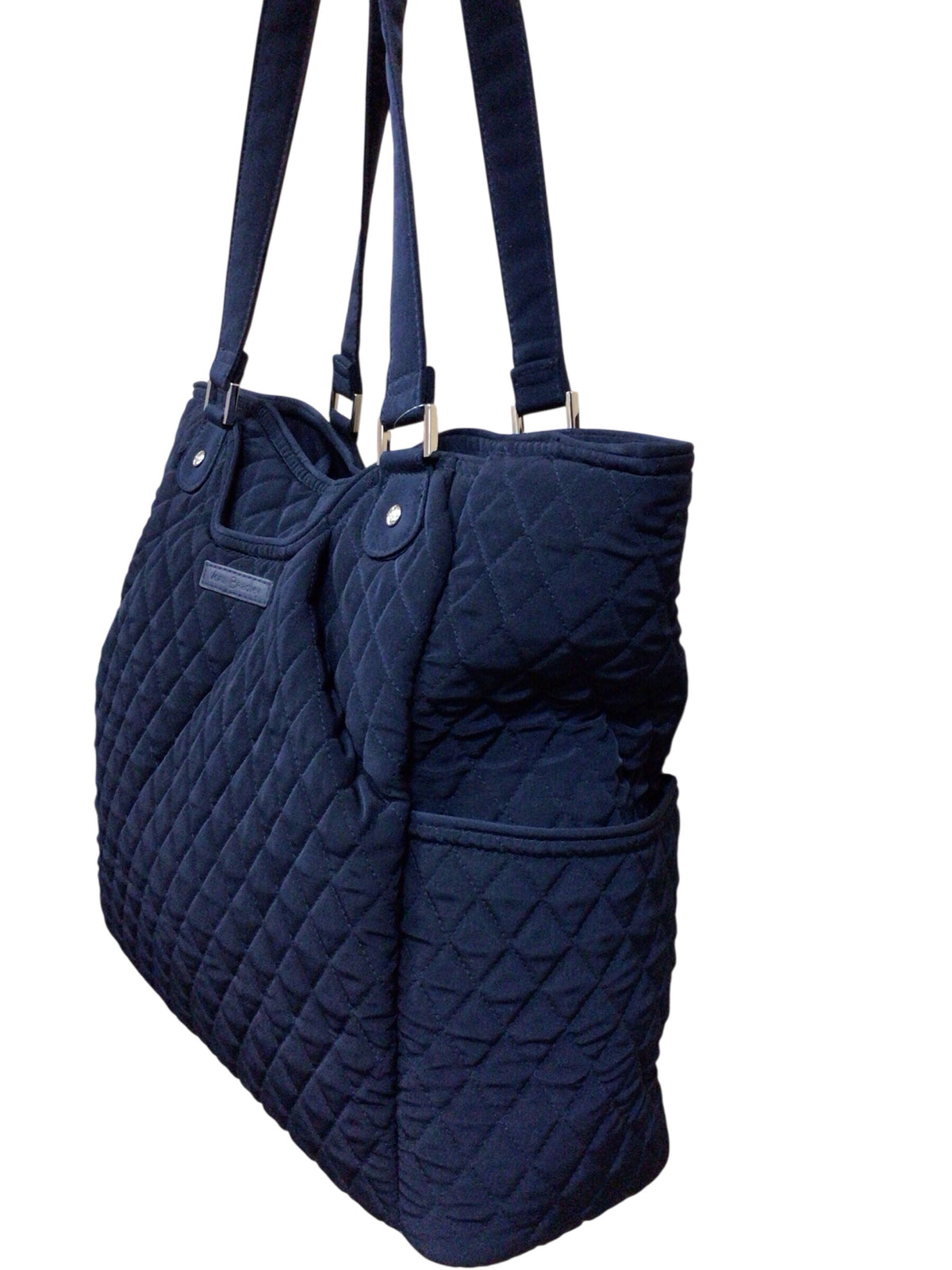 Vera Bradley Navy Quilted Tote