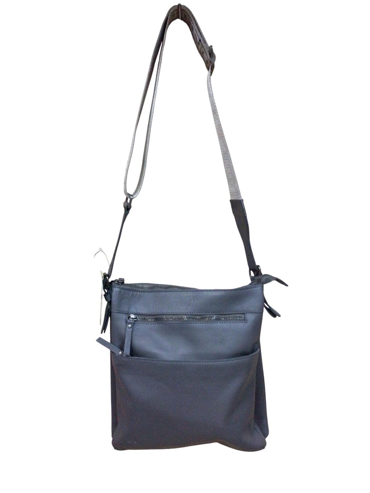 Harbour 2nd Gray Leather Crossbody Bag