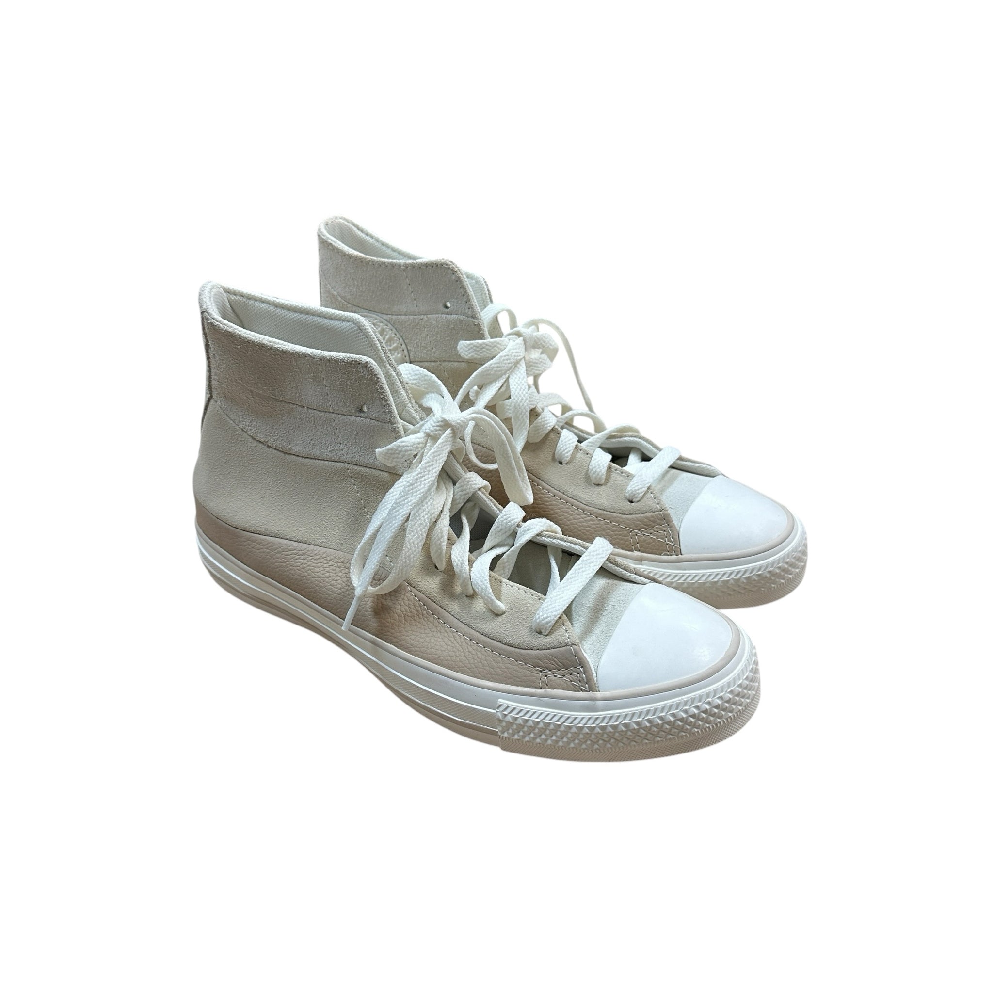 Converse Chuck Taylor All Star High Top Sneakers Beige Size 8.5 Women's