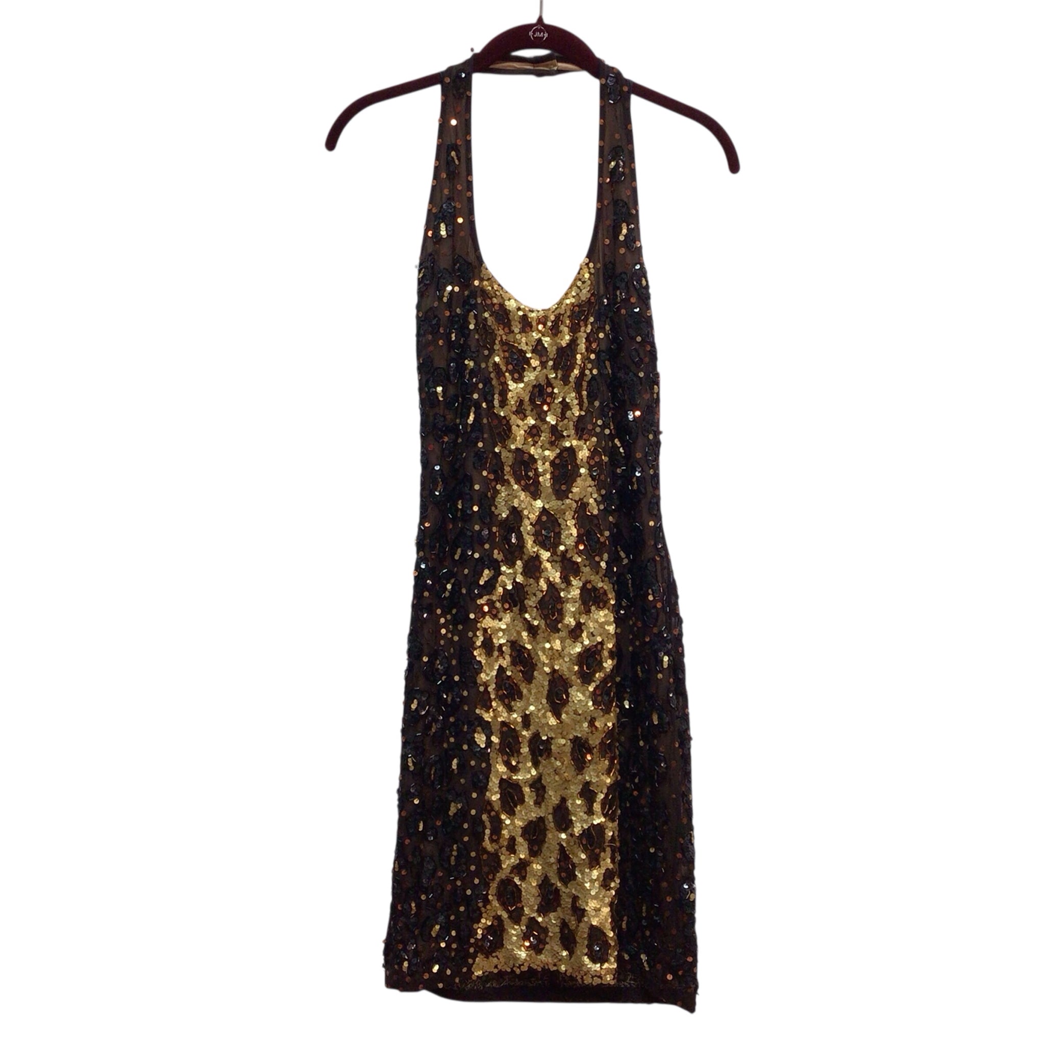Tadashi Sequin Halter Dress Size XS