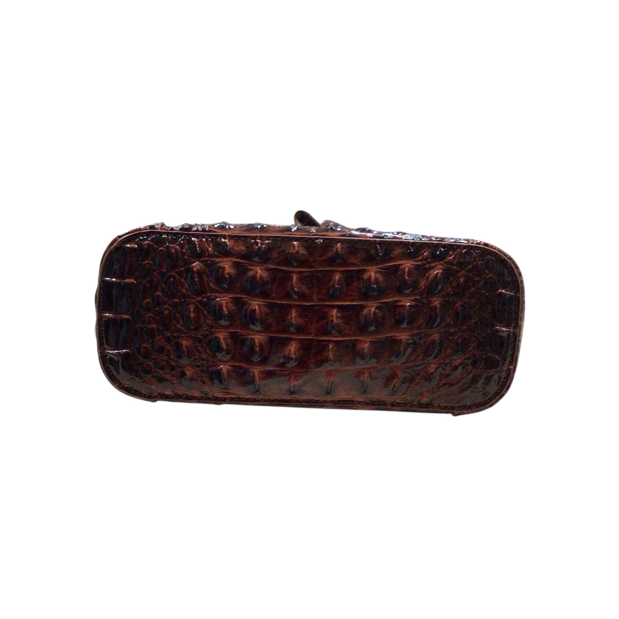Mak Wear Brown Vegan Leather Crossbody Bag