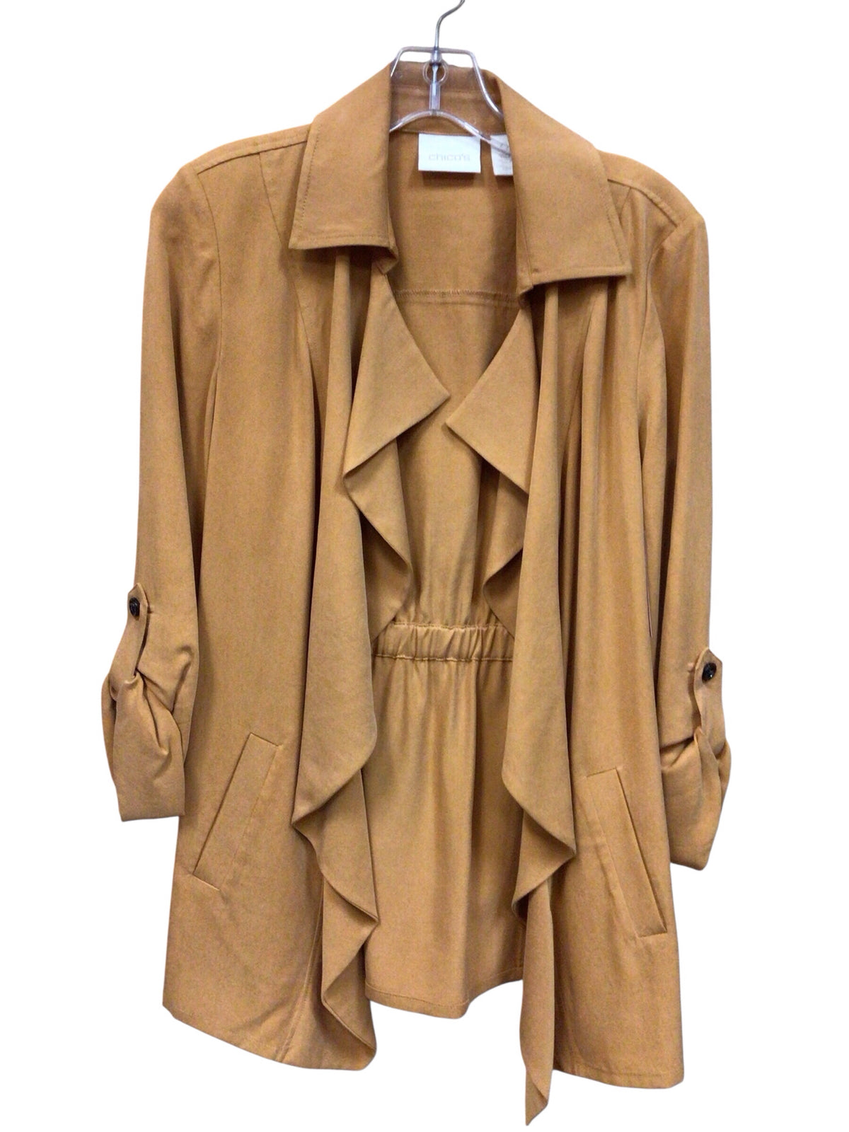 Chico's Golden Yellow Long Sleeve Jacket Size Small