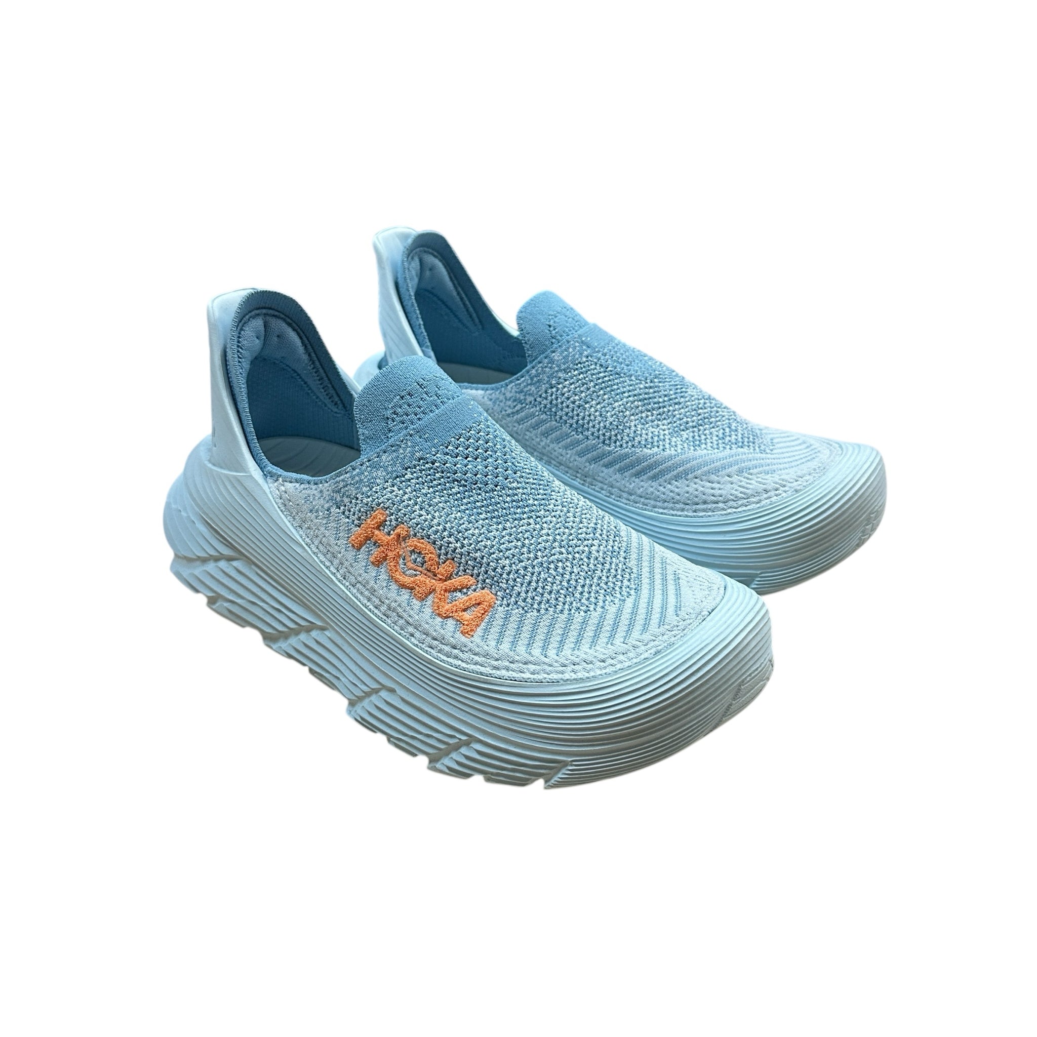 Hoka "Restore TC" Blue Slip On Sneakers Size 8