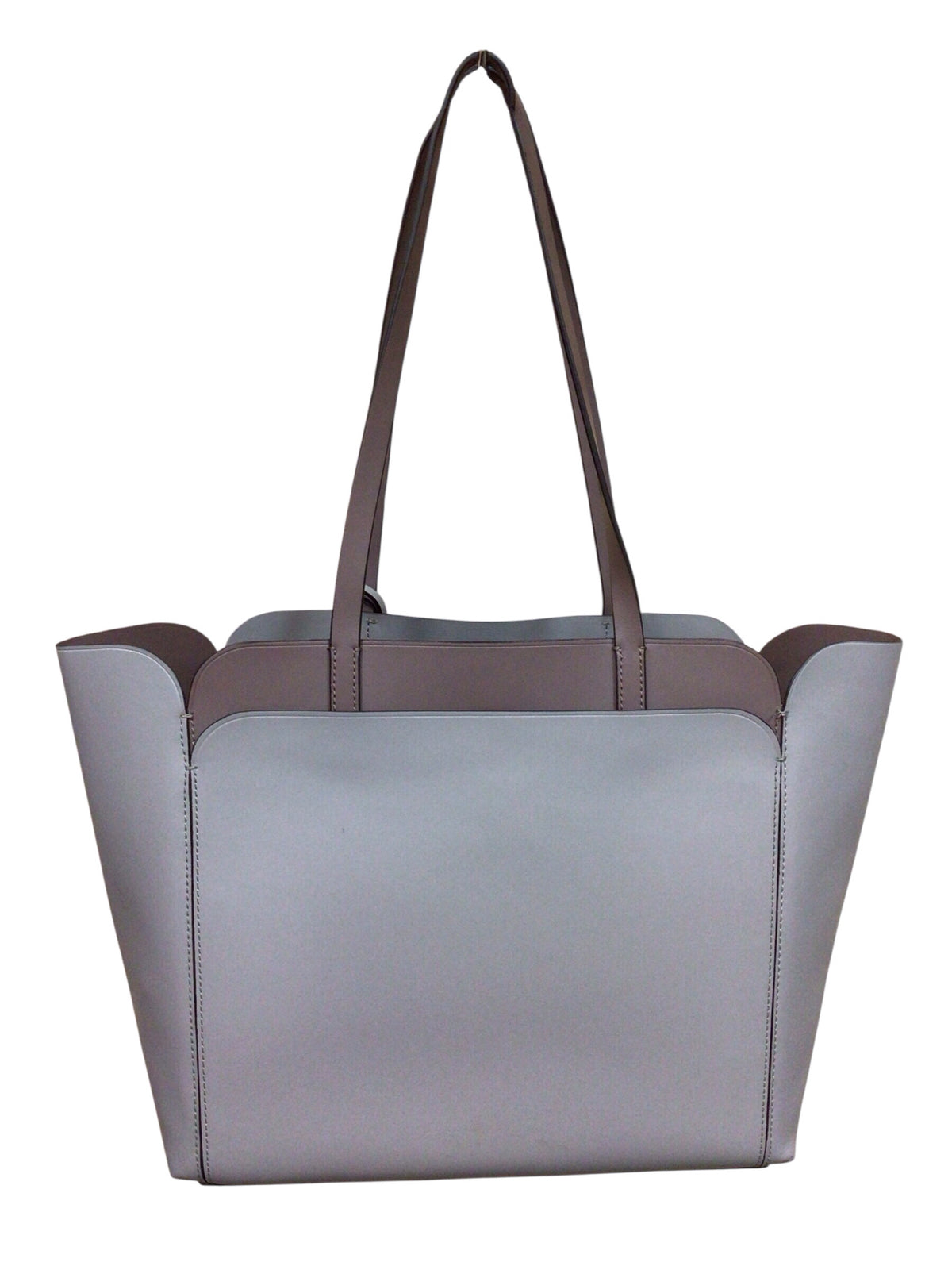 Kate Spade "Magnolia Street" Double Pocket Lavender Leather Tote
