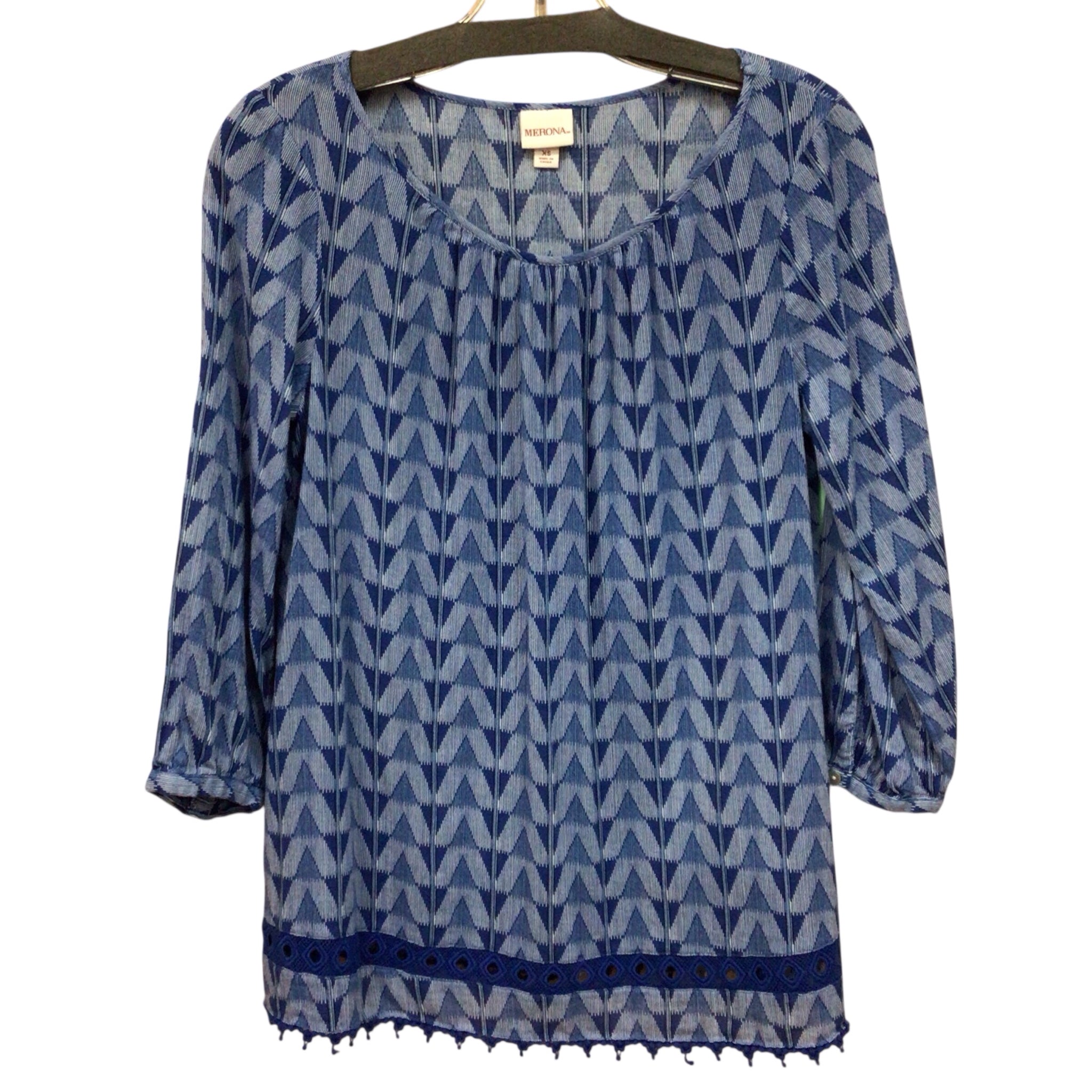 Merona 3/4 Sleeve Top Size XS