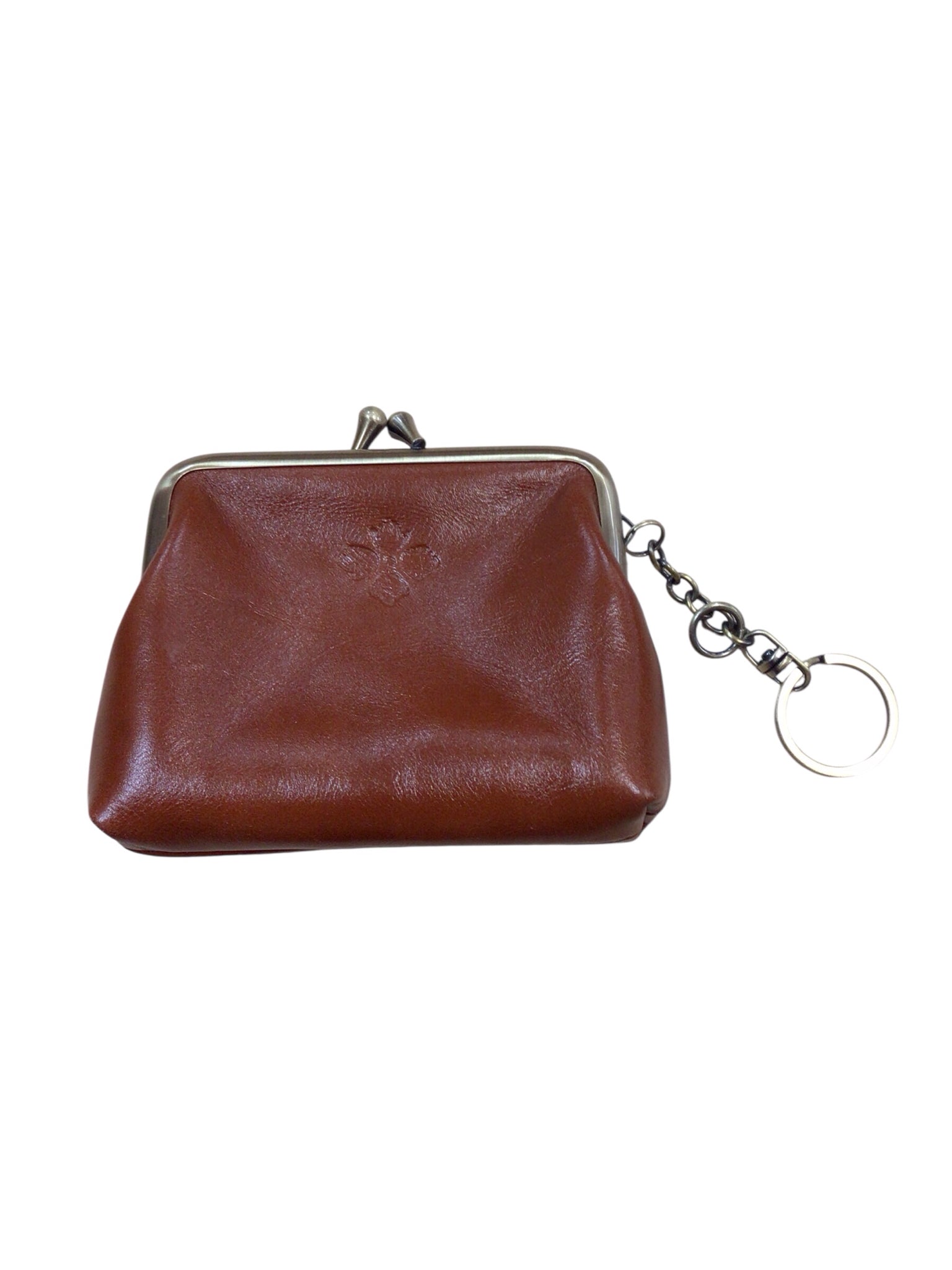Patricia Nash Heritage Large Borse Leather Keychain Coin Case