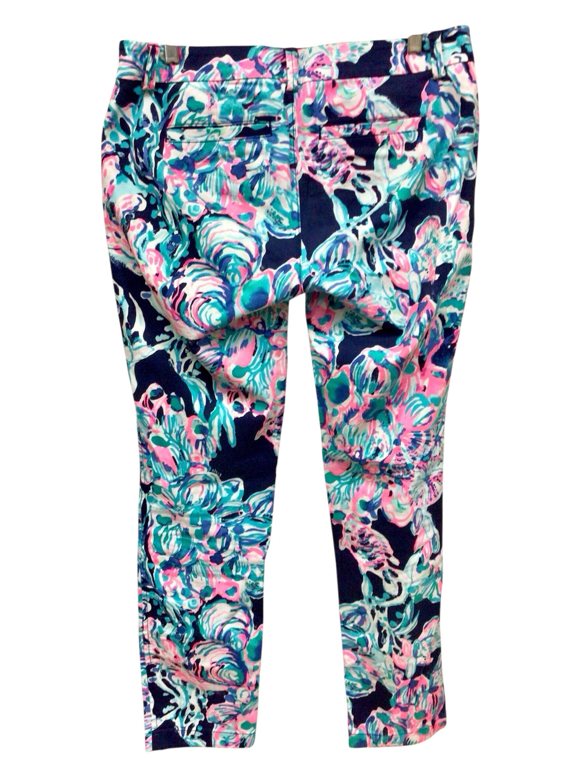 Lilly Pulitzer "Callahan" Chino Pants "Caught Up" Size 6