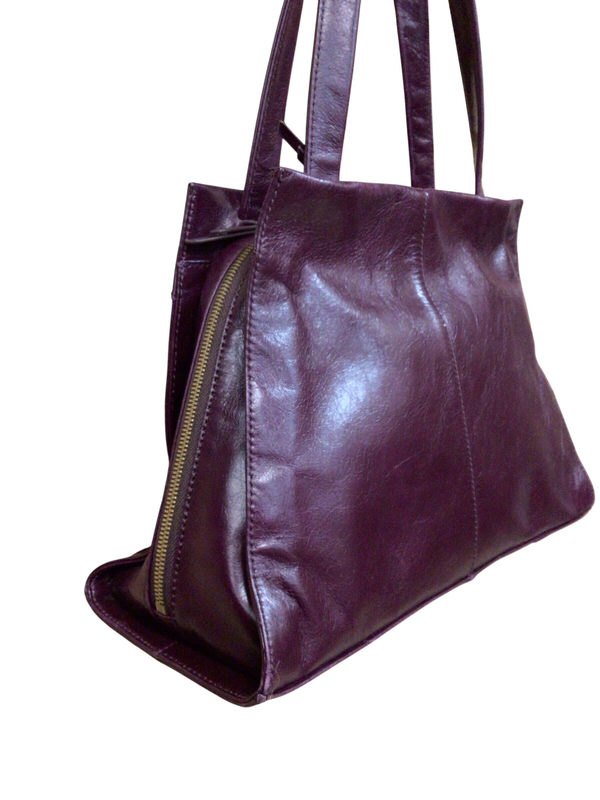 Hobo "Behold" Vintage Burgundy Genuine Leather Shoulder Bag