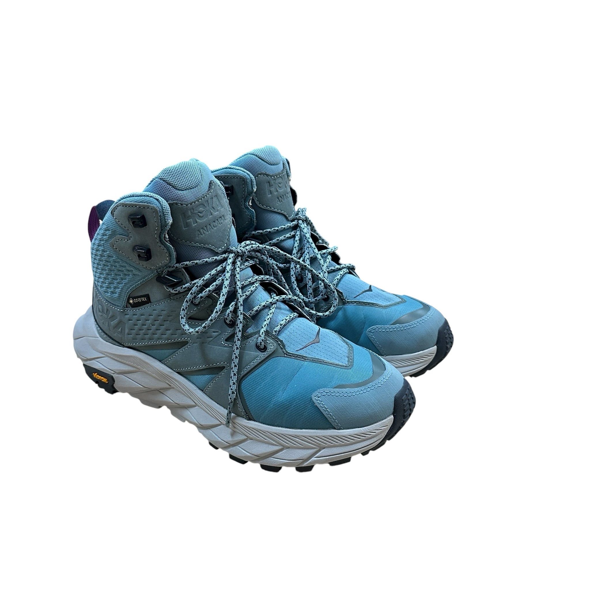 Hoka Anacapa Mid GTX Blue Hiking Sneaker Size 8.5