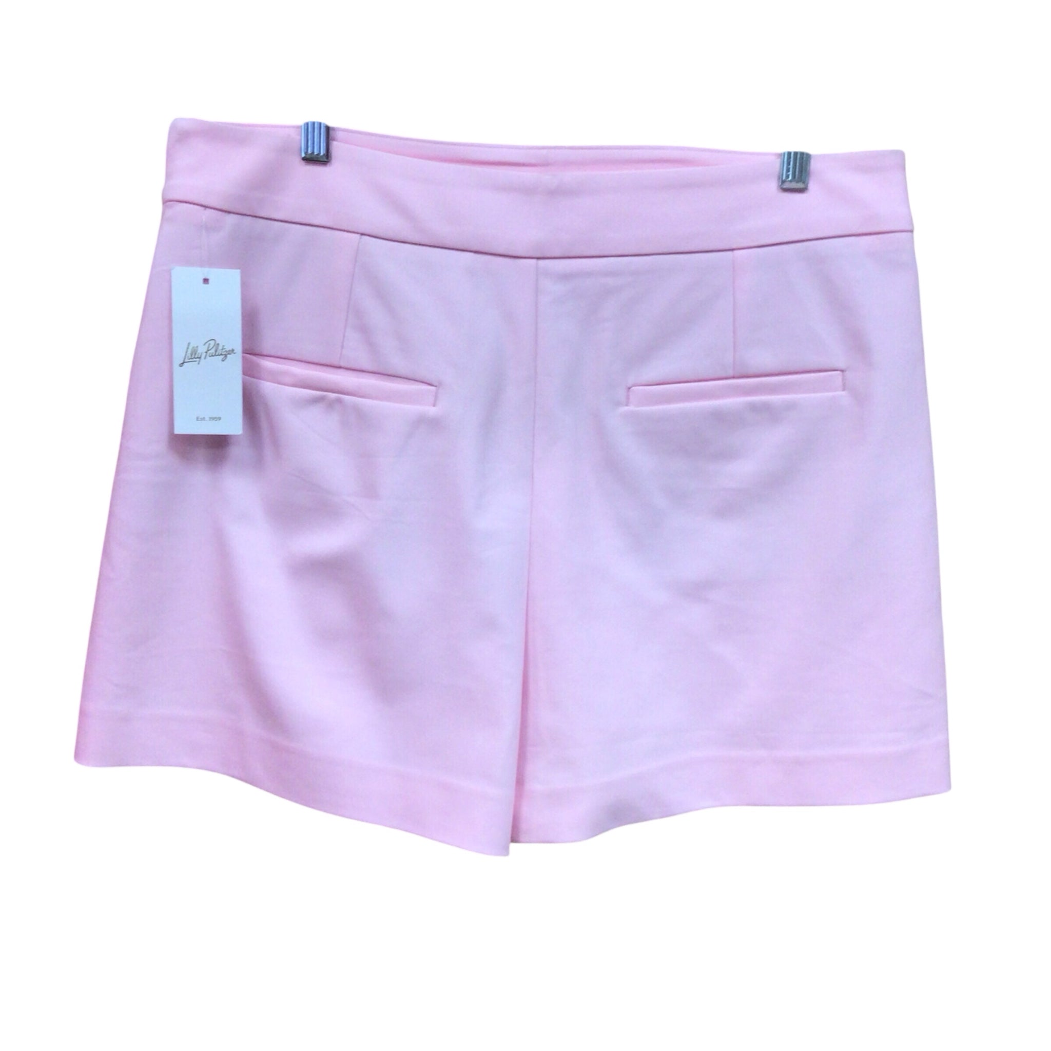 Lilly Pulitzer Sarissa Pink Muse Stretch Shorts Size 14