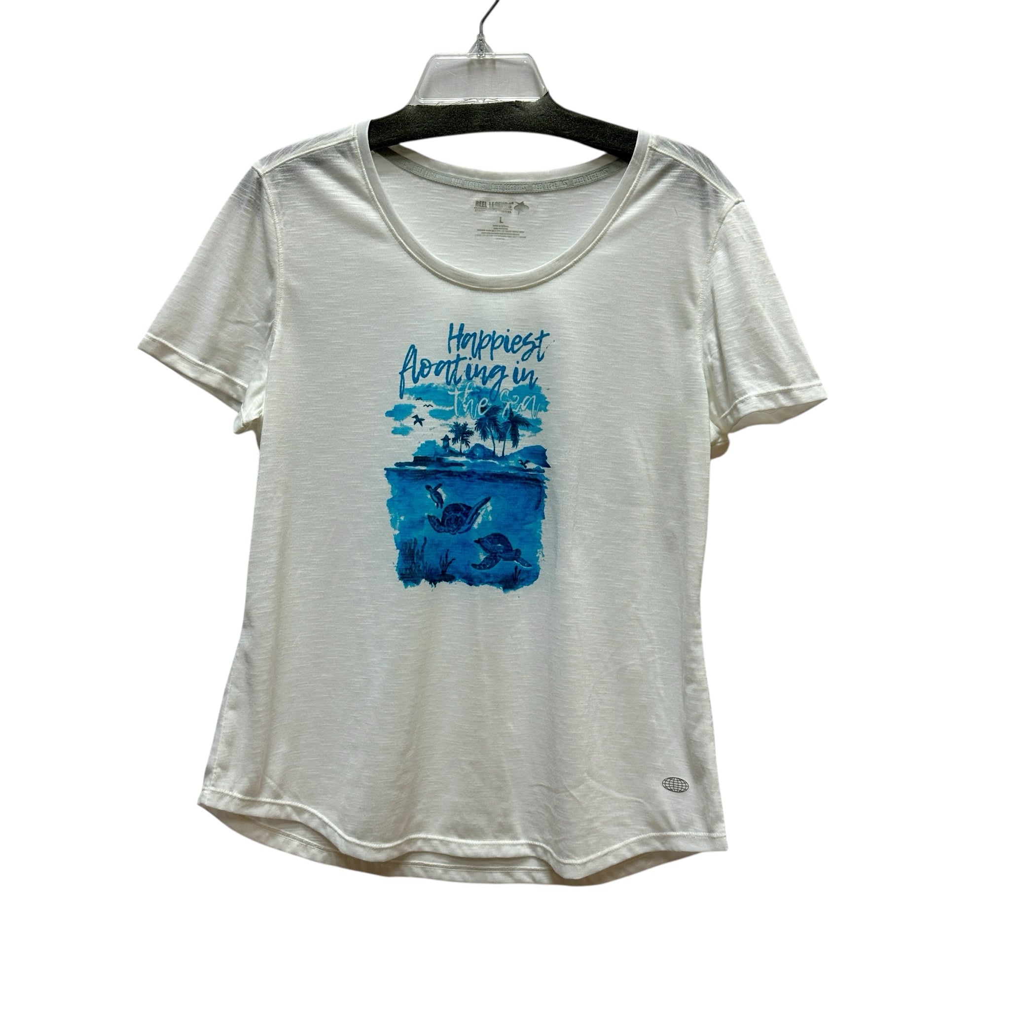 Reel Legends Size Large Short Sleeve Top
