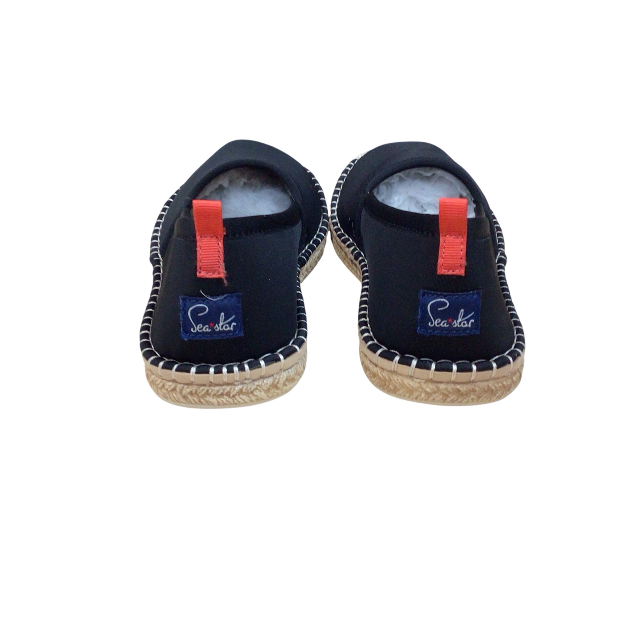 Sea Star Black Slip On Shoes Size 9