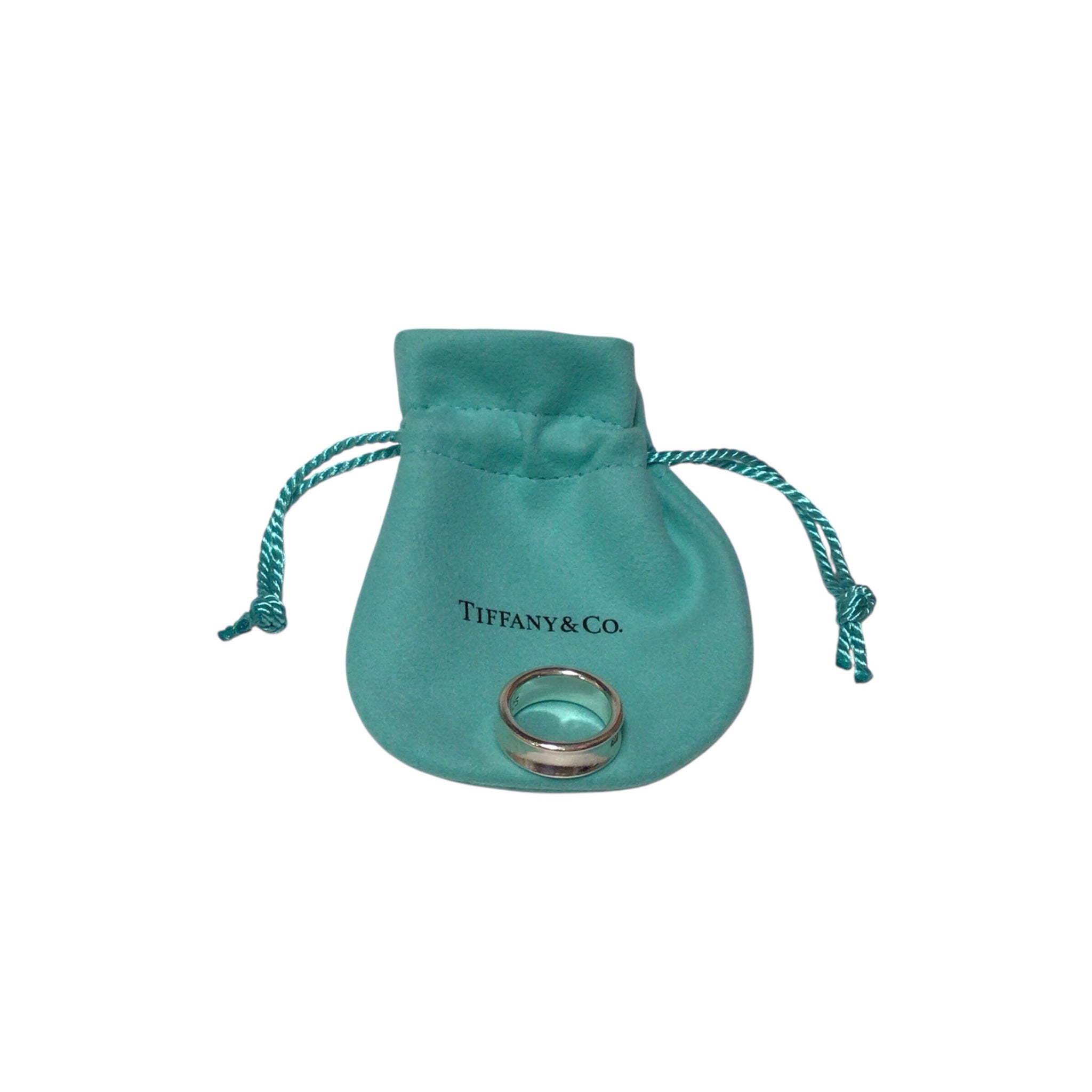 Tiffany & Co 1837 Collection Sterling Silver Narrow Ring - Size 6