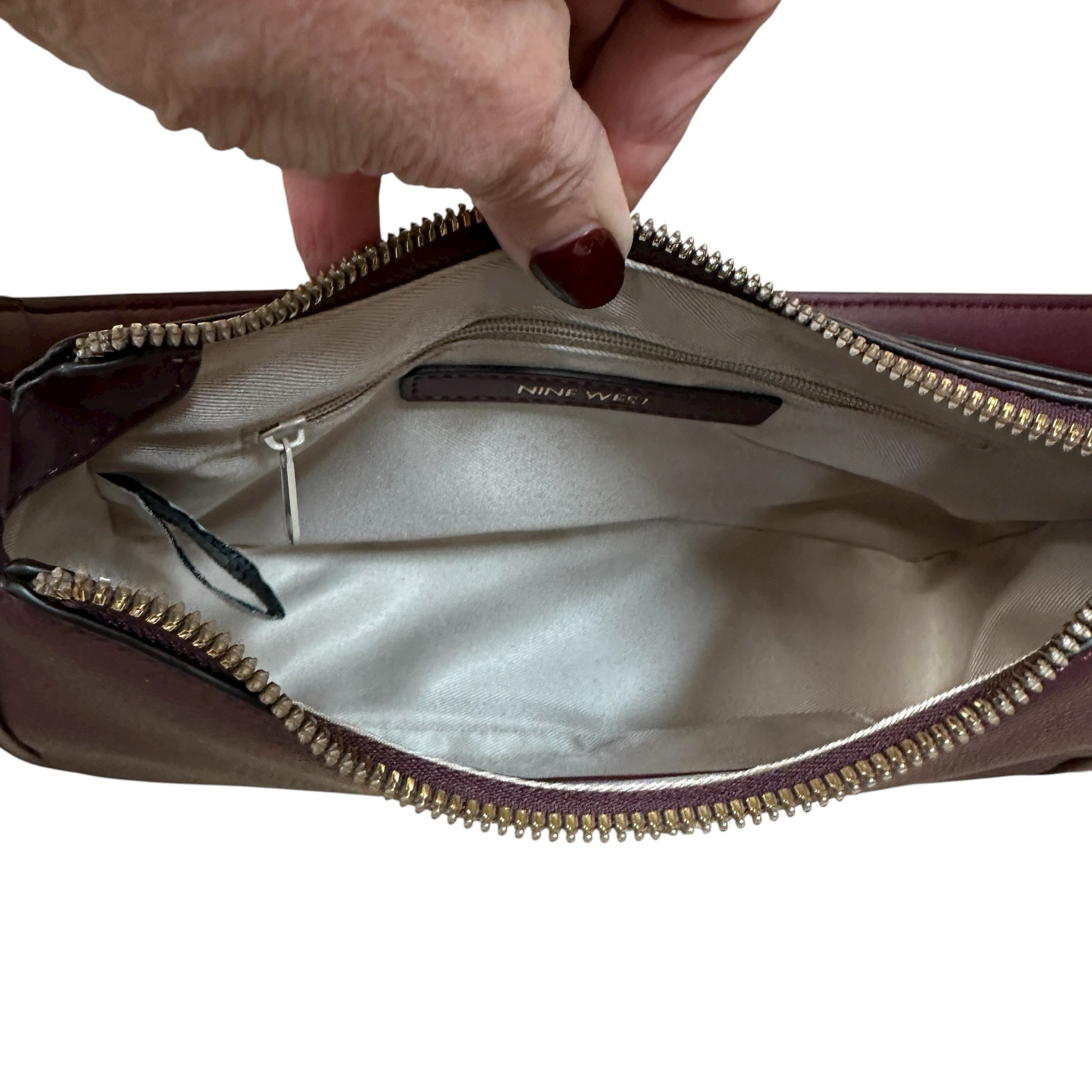 Nine West "Kole" Burgundy Shoulder Bag