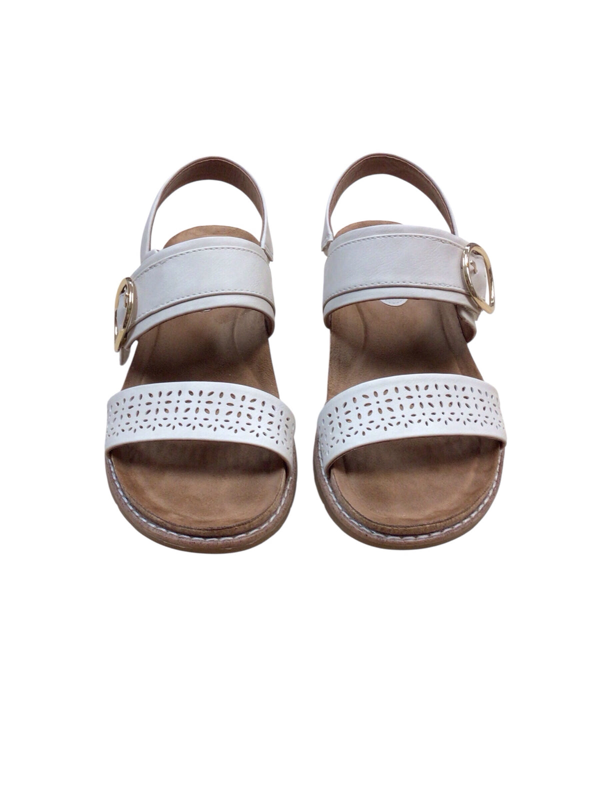 Sofft EuroSoft "Garland" Cream Colored Sandals Size 8