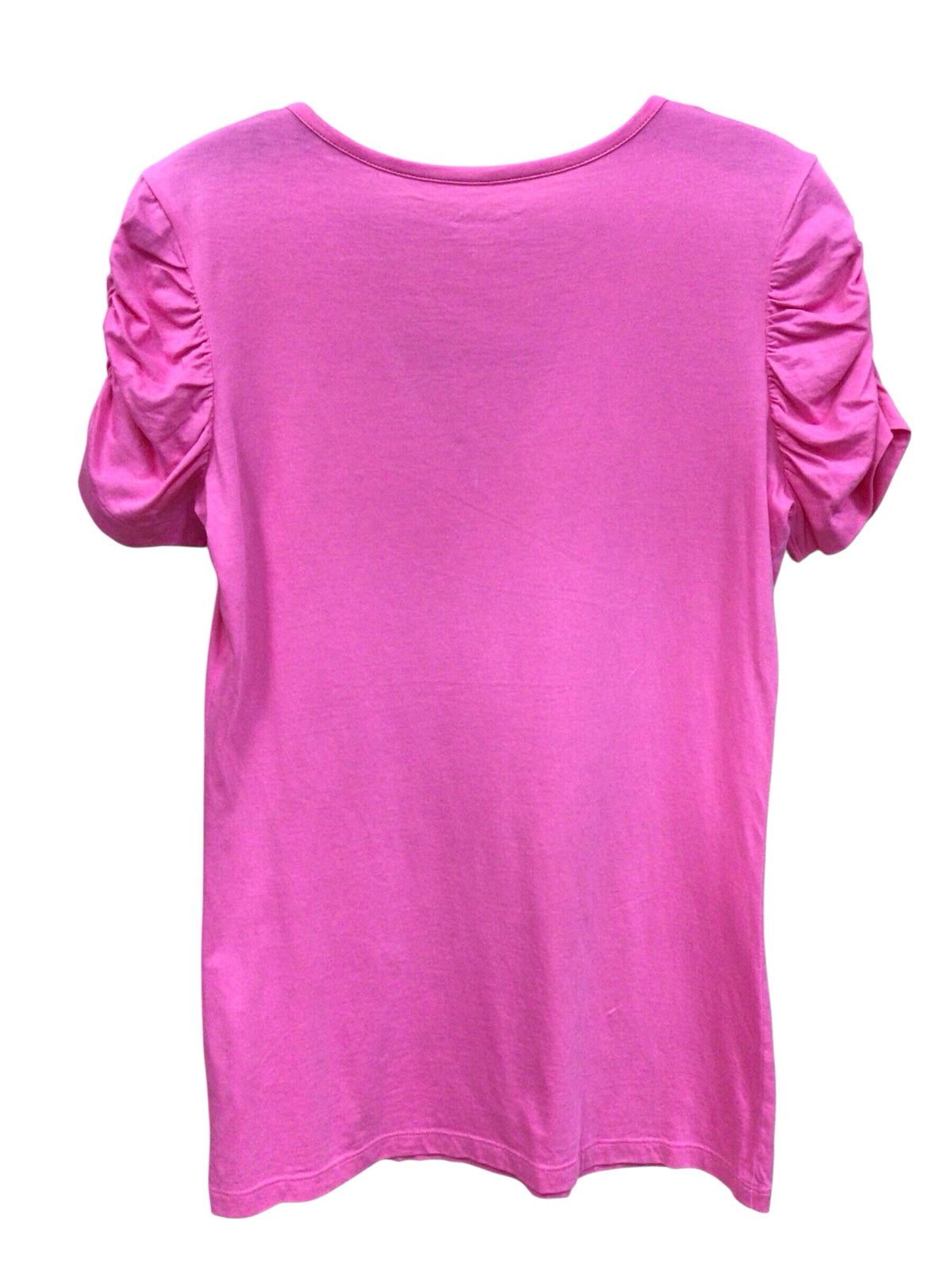 Lilly Pulitzer Ruffle Top Size Medium Short Sleeve