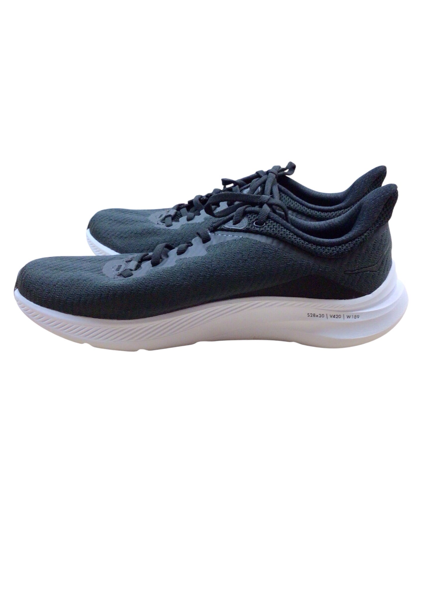 Hoka Solimar Black & White Running Sneakers Size 9.5
