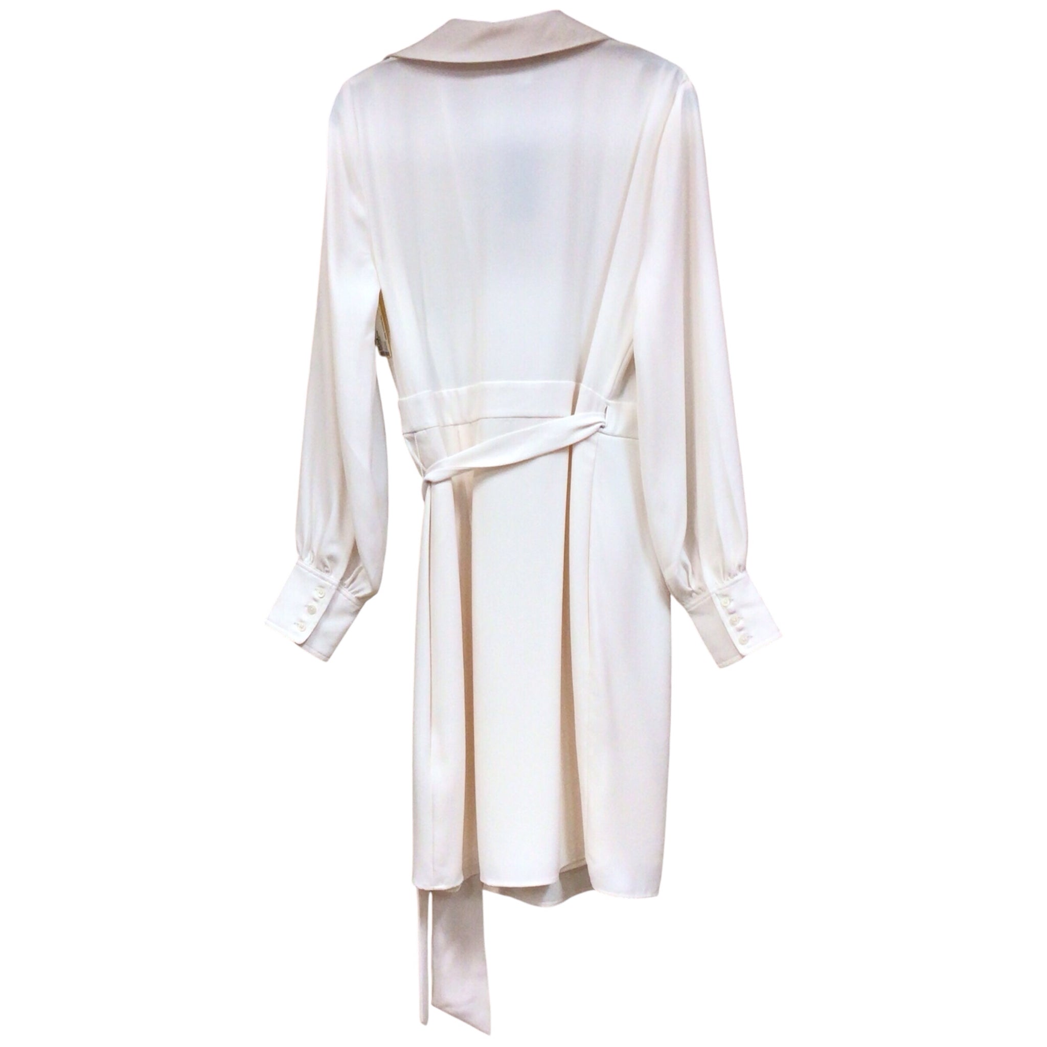 Ralph Lauren "Winter Cream" Long Sleeve Dress Size 8 NWT