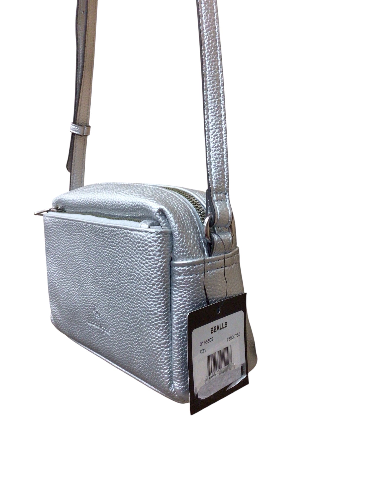 Nanette Lepore Silver Crossbody Bag