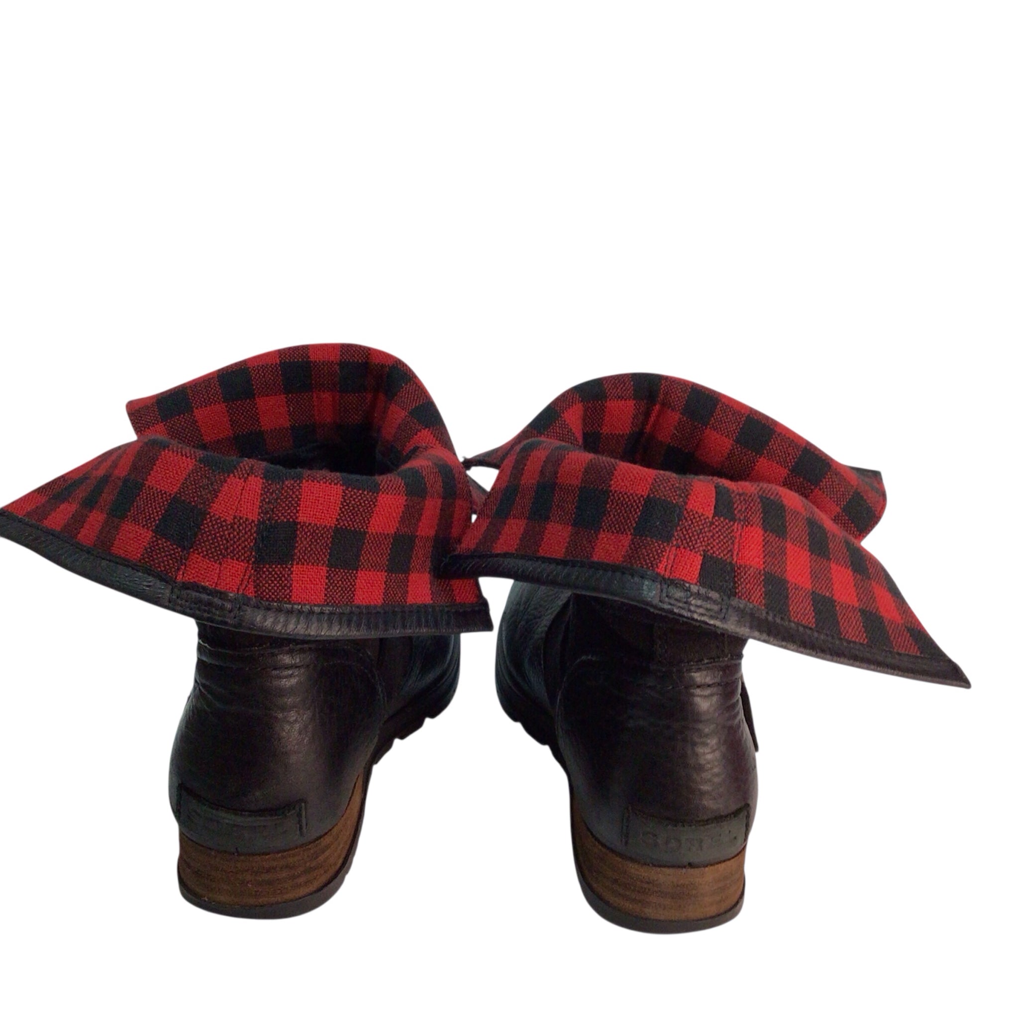 Sorel Major Moto Boots Size 7.5 Black