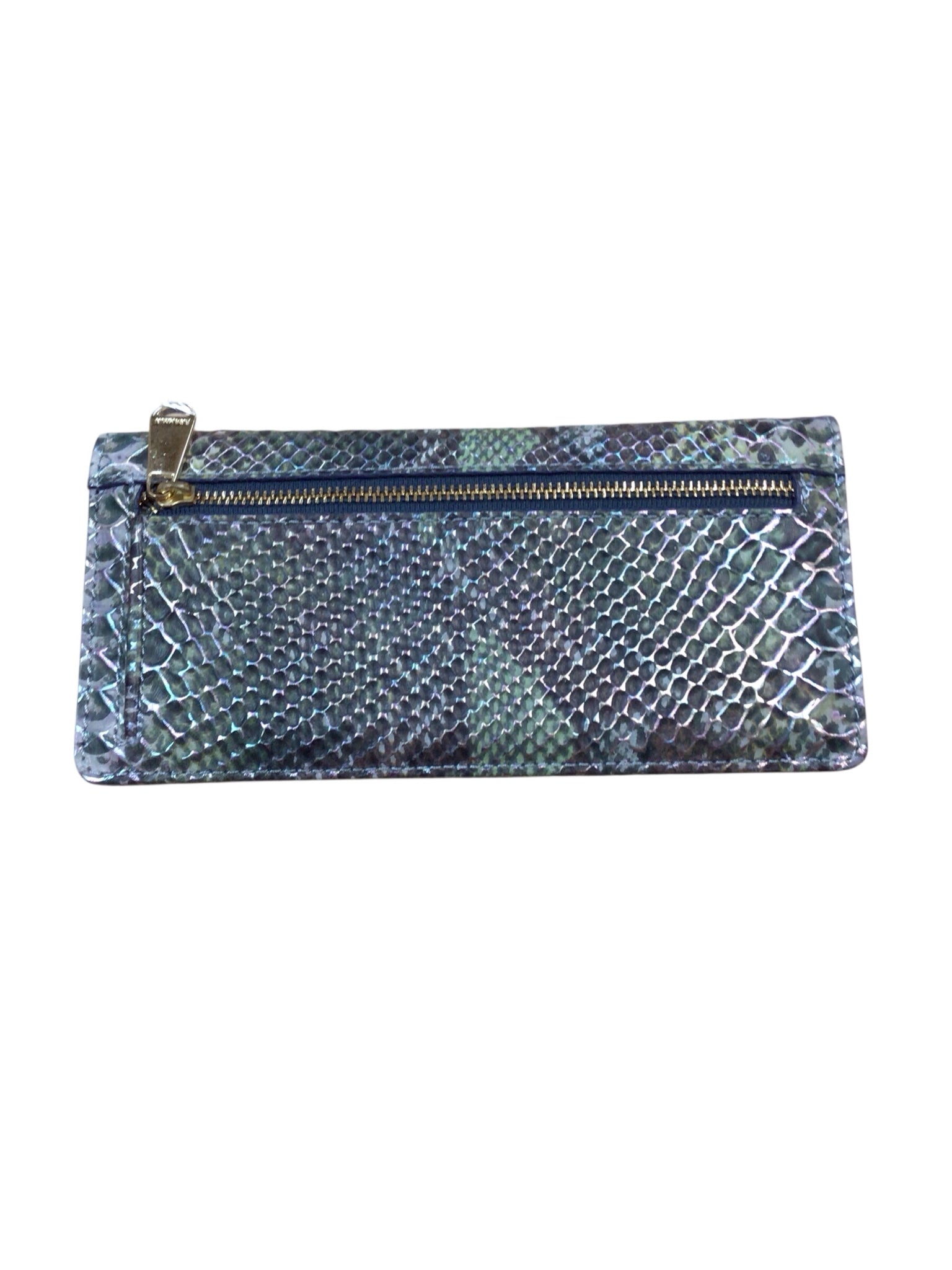 Brahmin "Ady" Moonstone Seville Iridescent Slim Bi-Fold Wallet