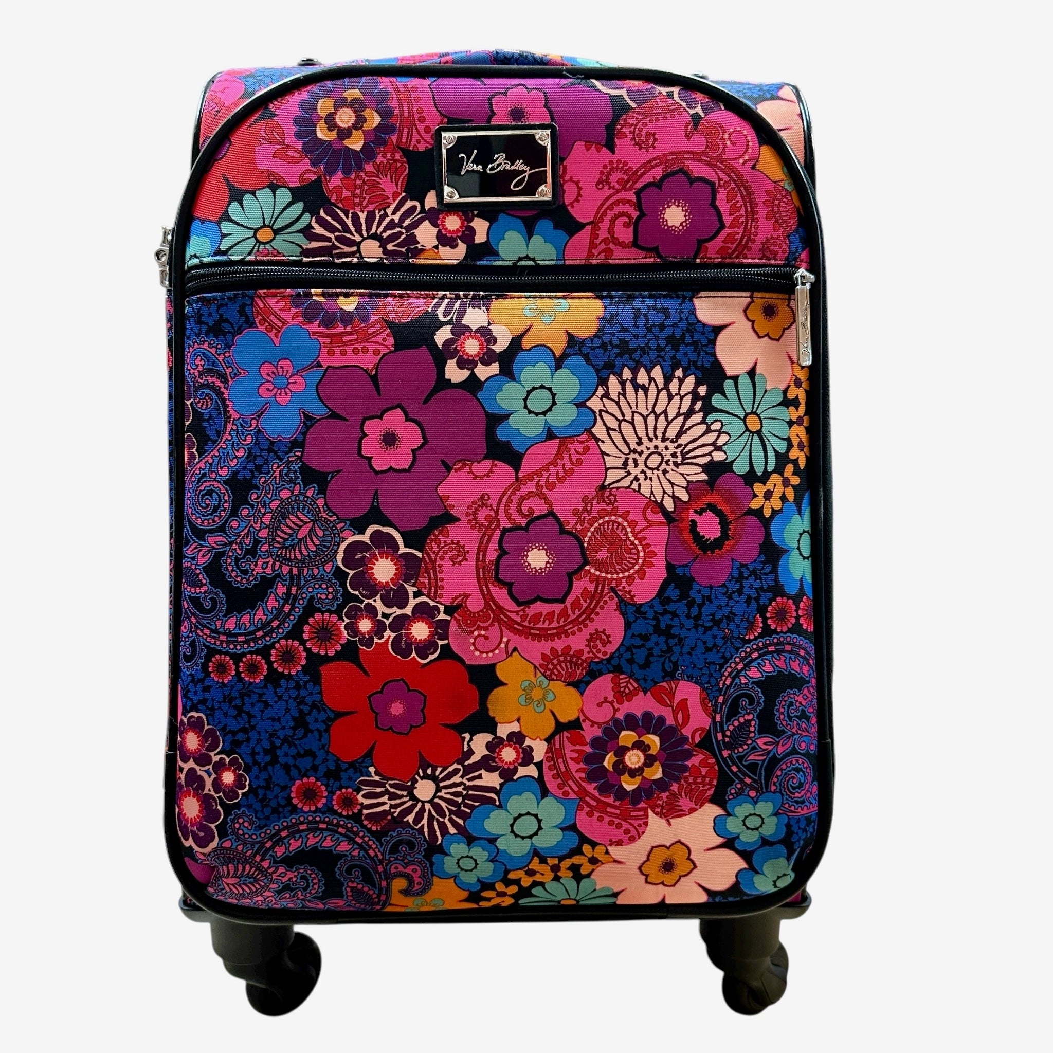 Vera Bradley Floral Fiesta 22" Spinner Suitcase