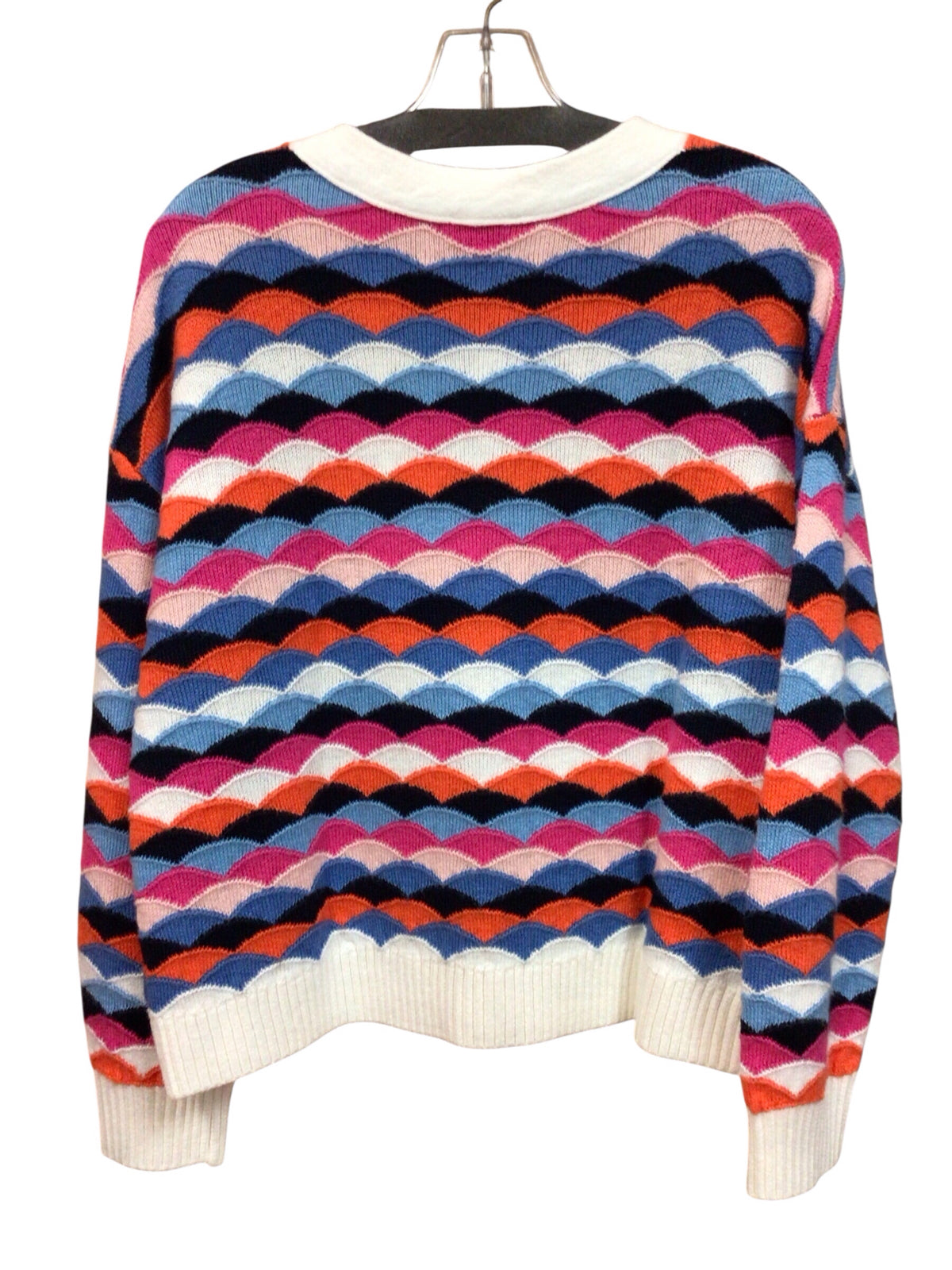 Talbots Colorful Button Down Sweater Size PXL NWT