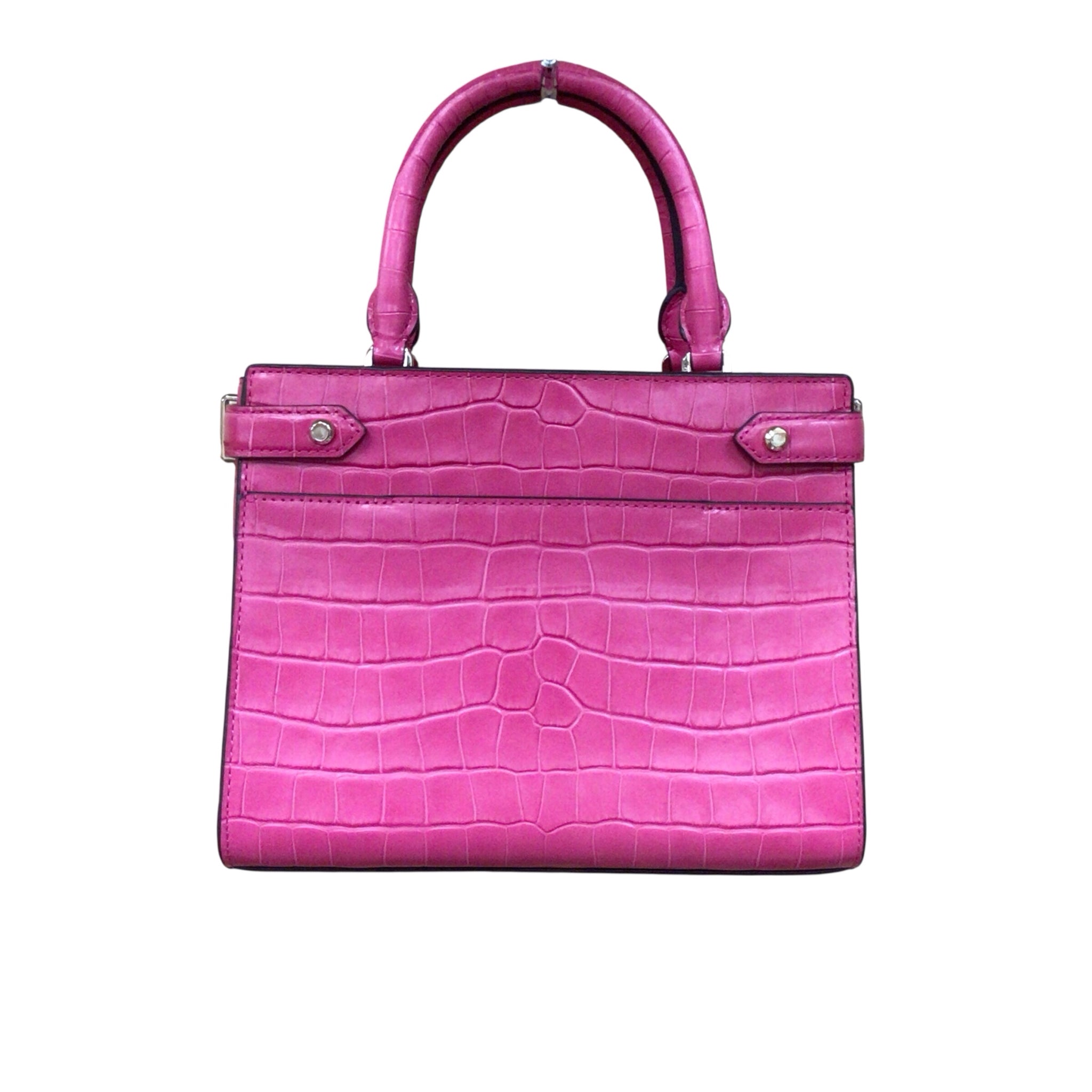 Kate Spade "Staci" Hot Pink Leather Crossbody Satchel Bag