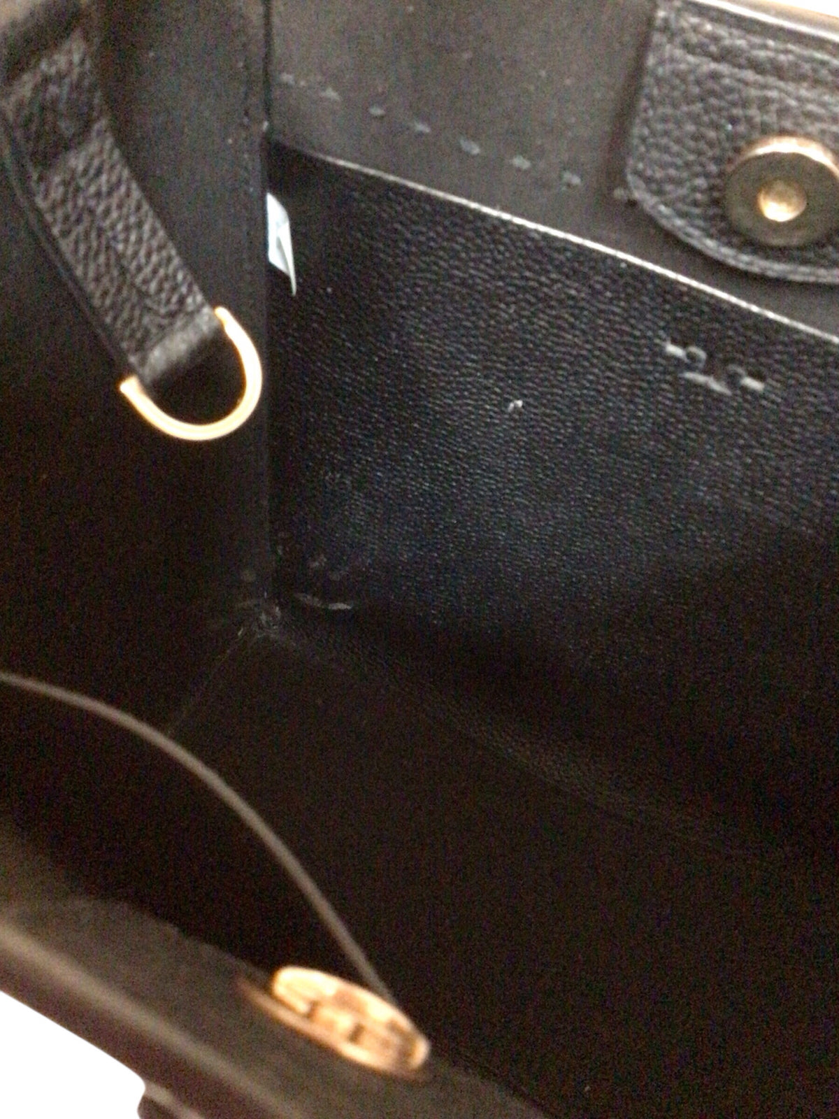 Tory Burch McGraw Black Leather Shoulder Bag
