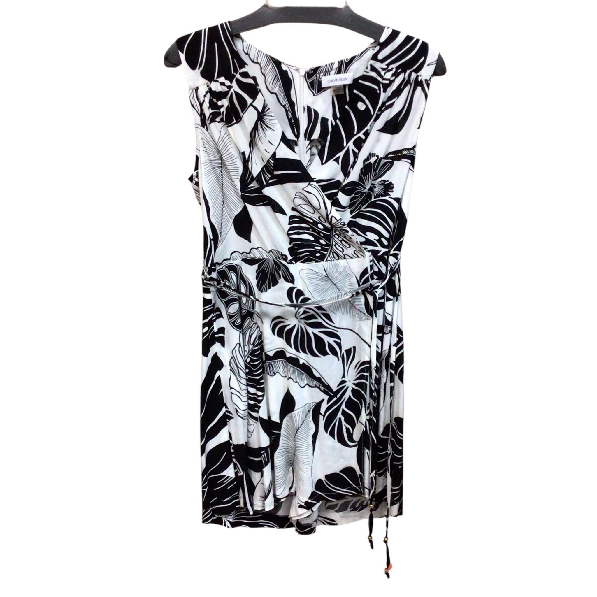 Calvin Klein Black & White Romper Size 6
