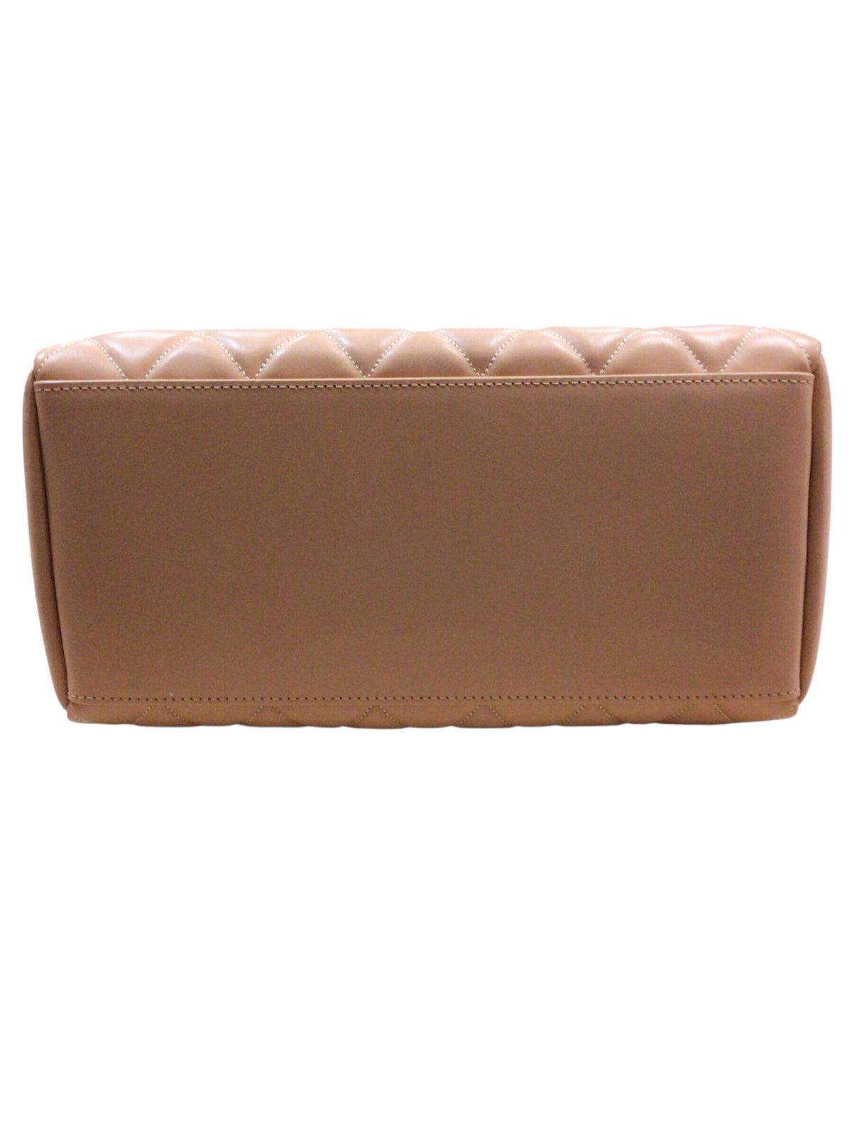 Kate Spade "Carey" Tan Quilted Leather Crossbody Bag