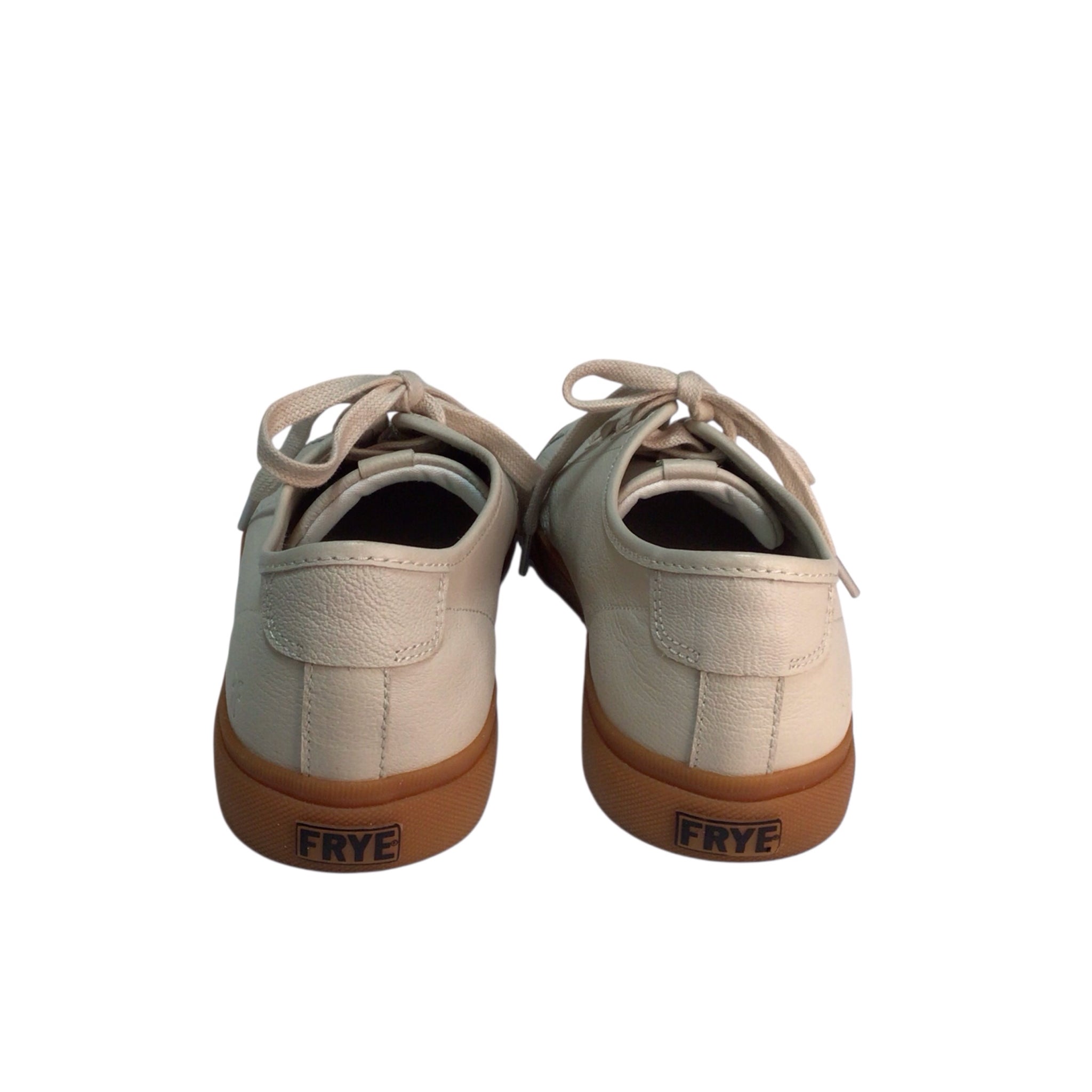 Frye Women's Gia Leather Low Lace Sneakers Size 8.5