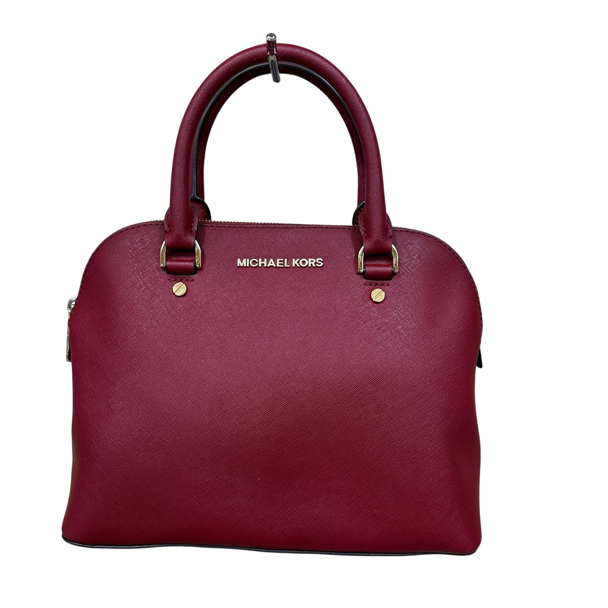 Michael Kors Red Satchel Bag