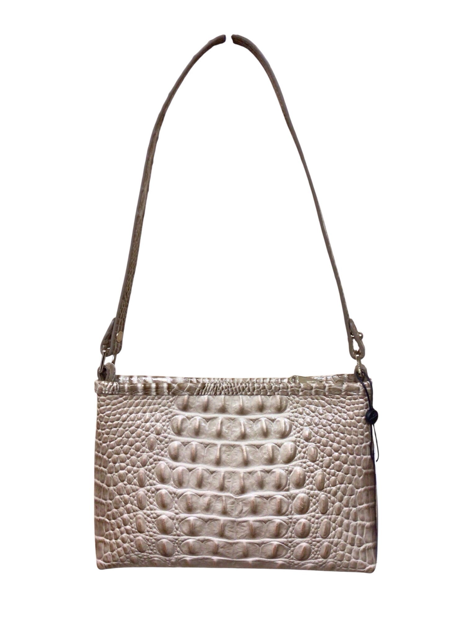 Brahmin "Lorelei" Shortbread Melbourne Tan Leather Shoulder Bag