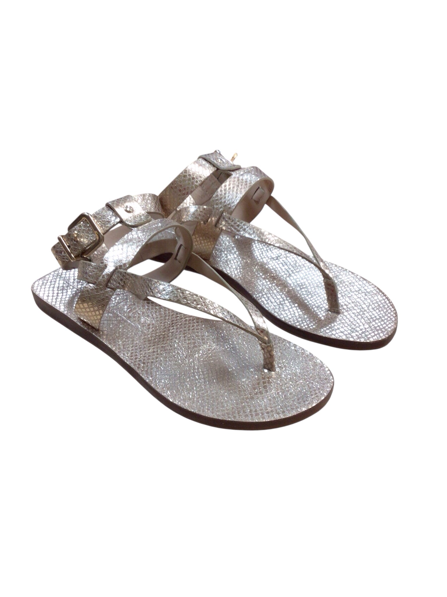 Antonio Melani Gold Strappy Sandals Size 7