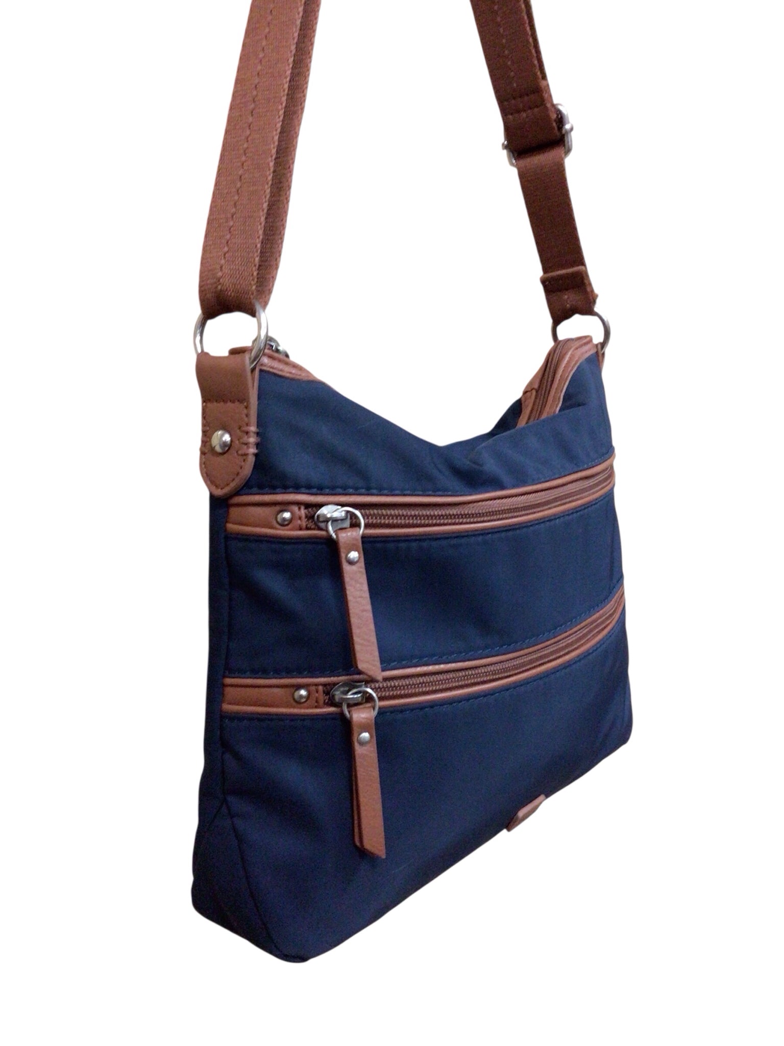 The Sak "Esperato" Navy Nylon Crossbody Bag
