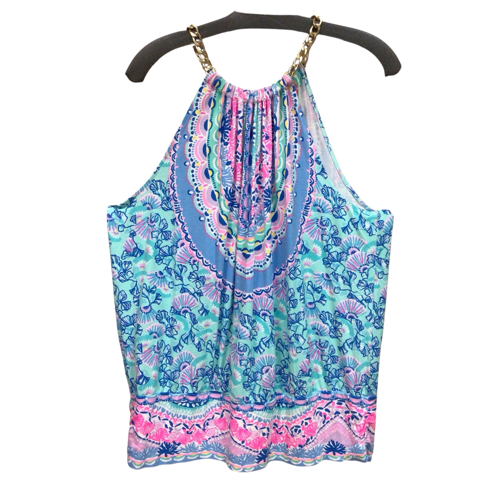 Lilly Pulitzer "Bowen" Halter Top Size XL