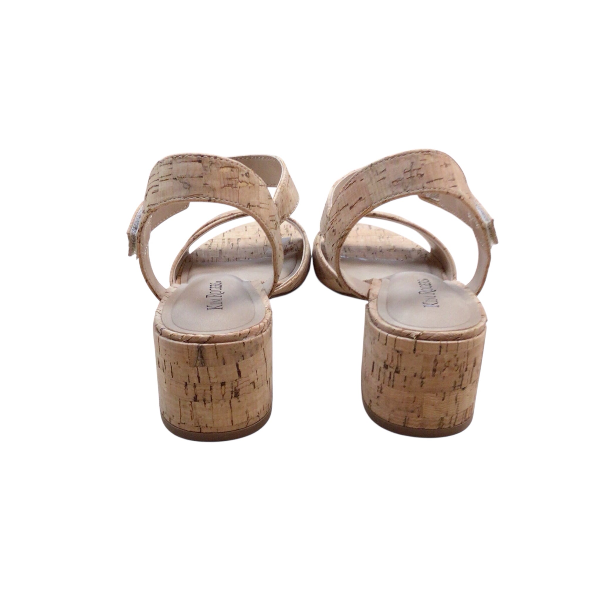 Kim Rogers Cork Amara Sandals Size 6.5