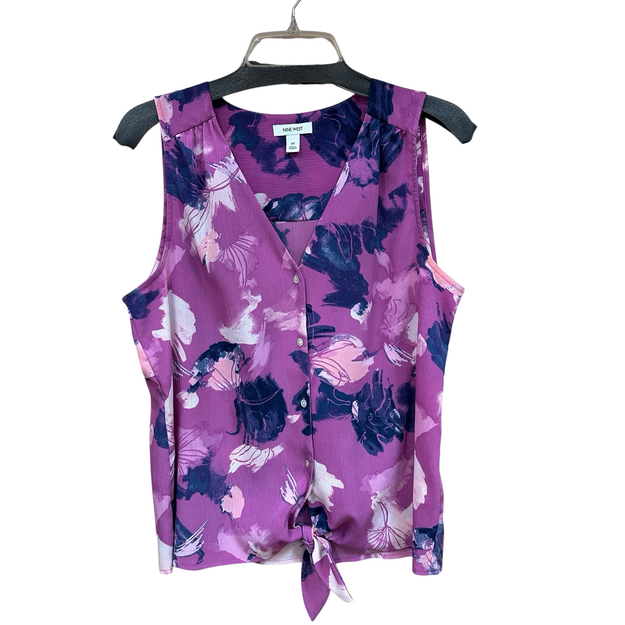 Nine West Size Medium Sleeveless Top
