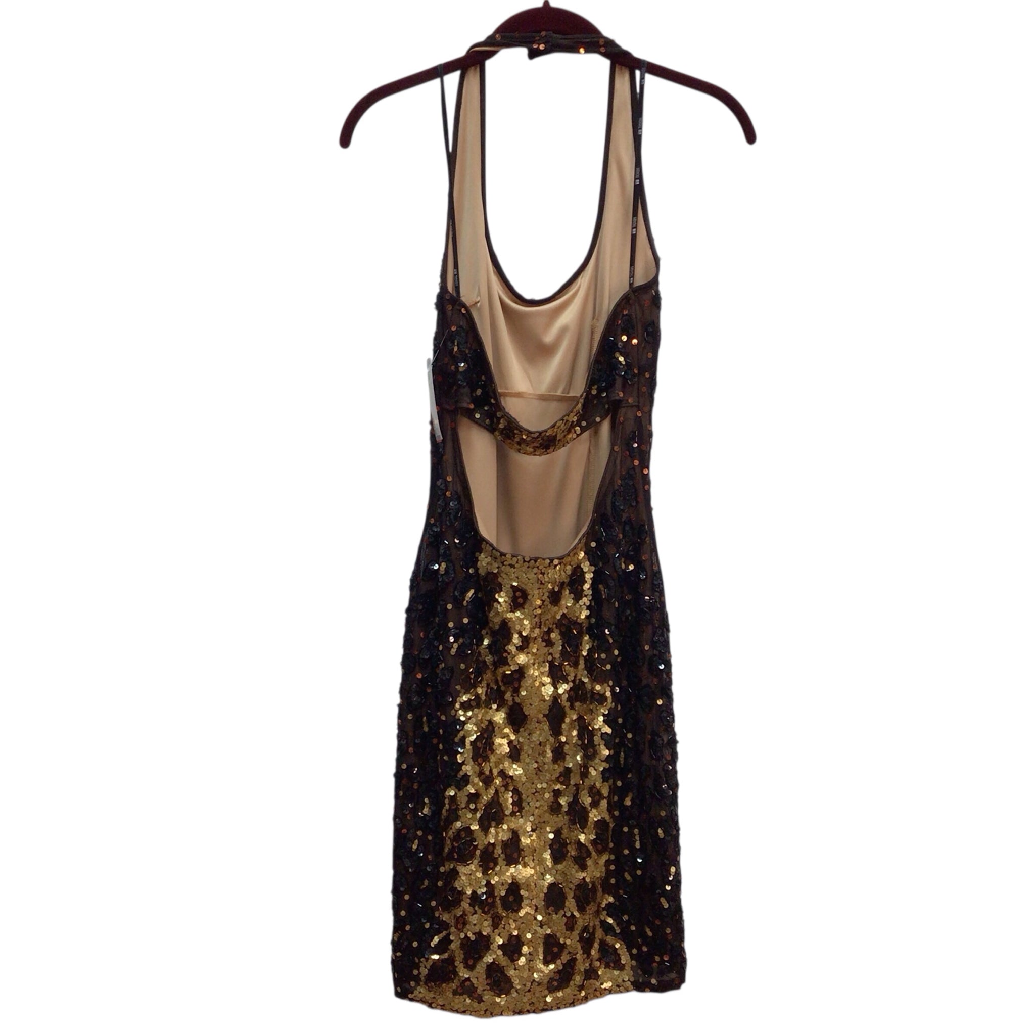 Tadashi Sequin Halter Dress Size XS