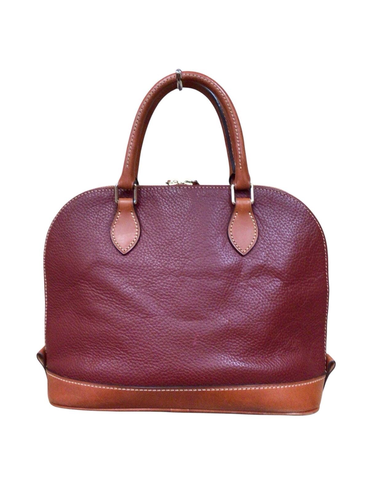 Dooney & Bourke Auburn Pebbled Leather Zip Zip Satchel