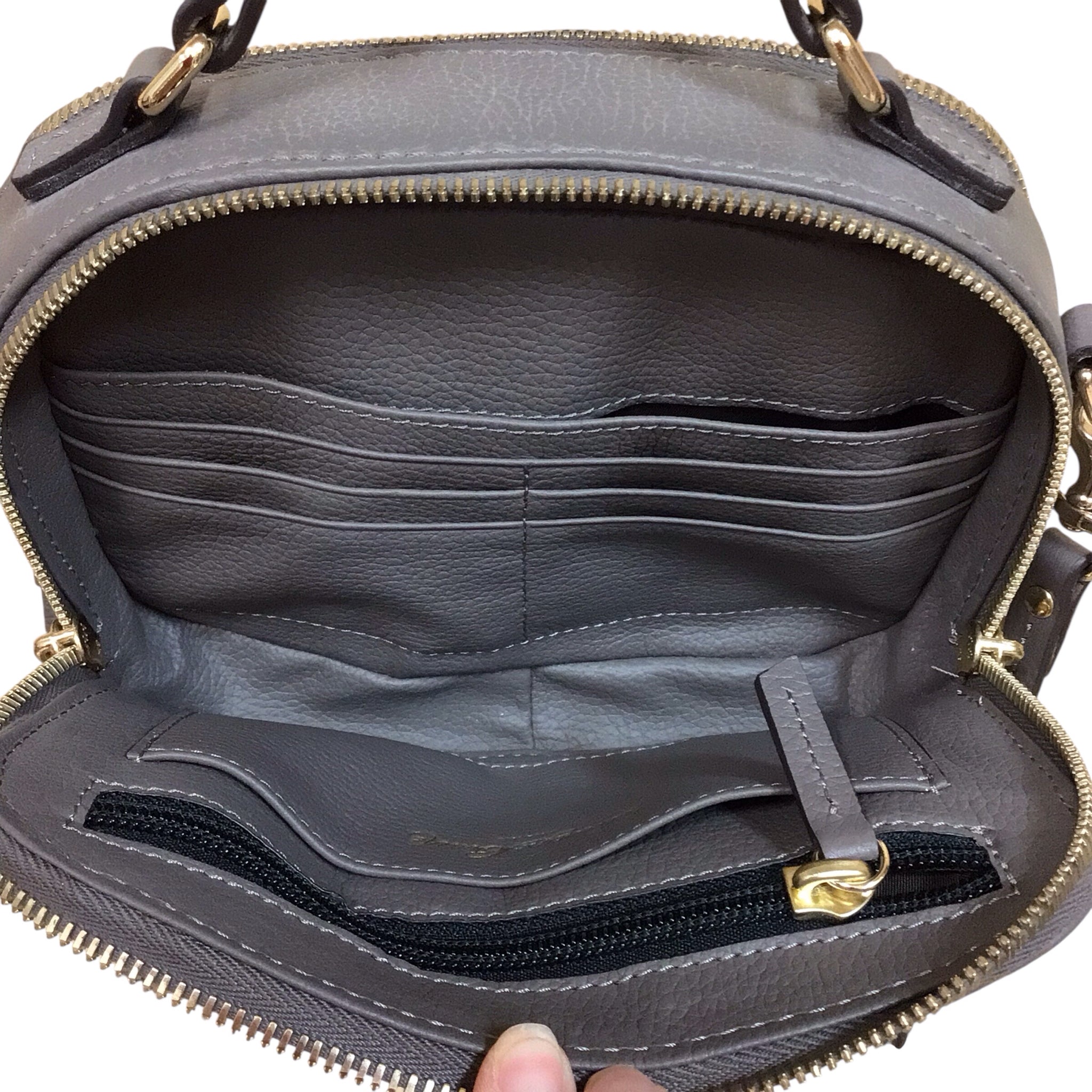 Dooney & Bourke Belvedere Ambler Taupe Crossbody Bag