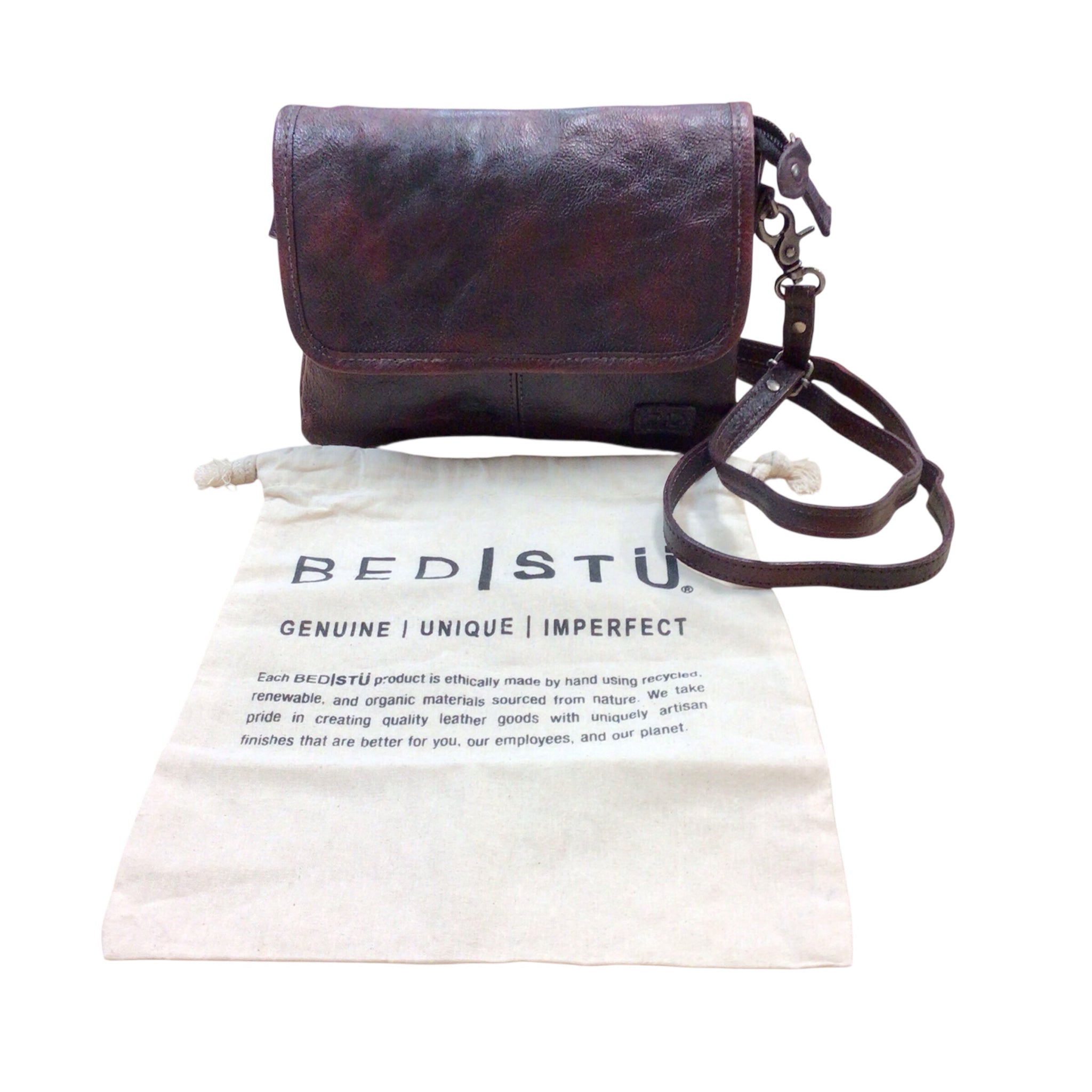 Bed Stu "Ziggy" Leather Crossbody
