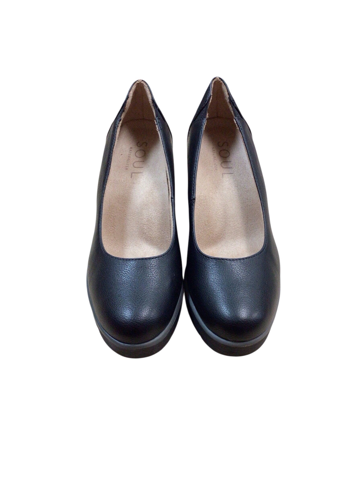 Naturalizer "About Time" Black Wedges Size 8