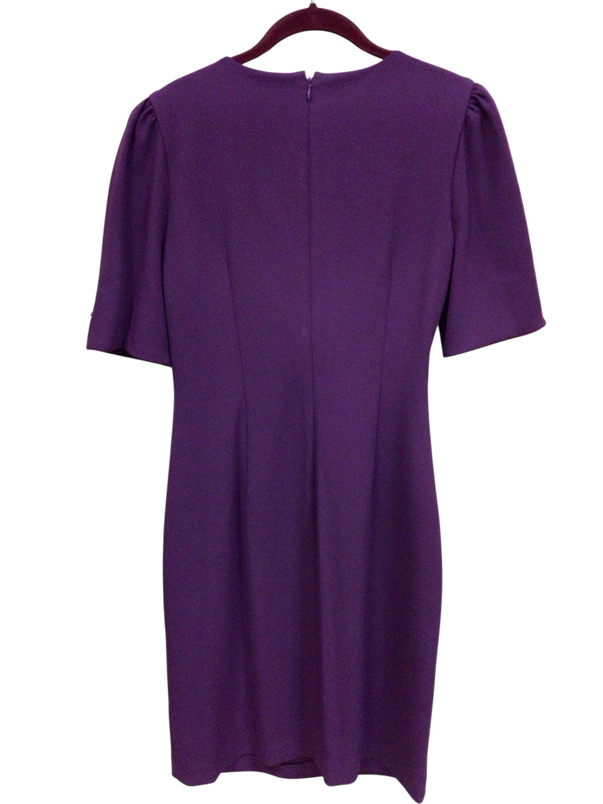 DKNY Purple Short Sleeve Dress Size 10 NWT