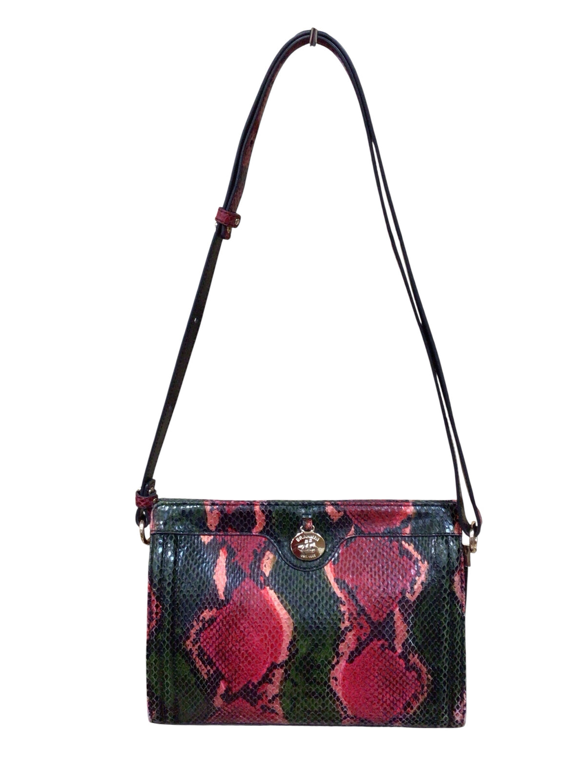 Brahmin "Alonna" Garland Genuine Leather Crossbody