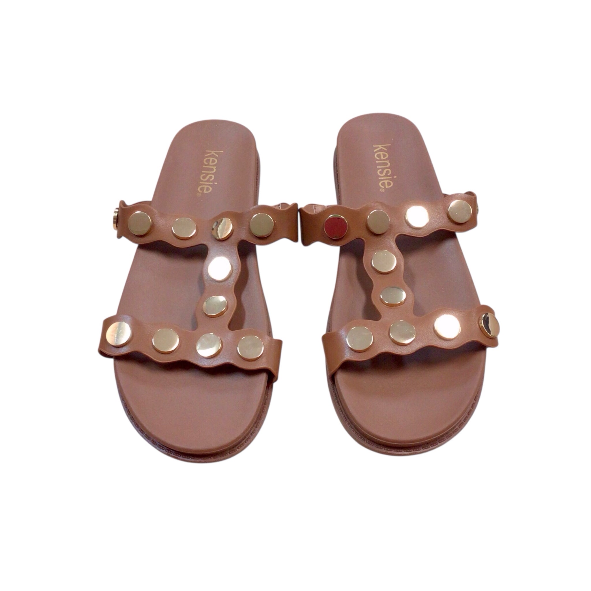 Kensie "Sedona" Studded Sandals Size 8
