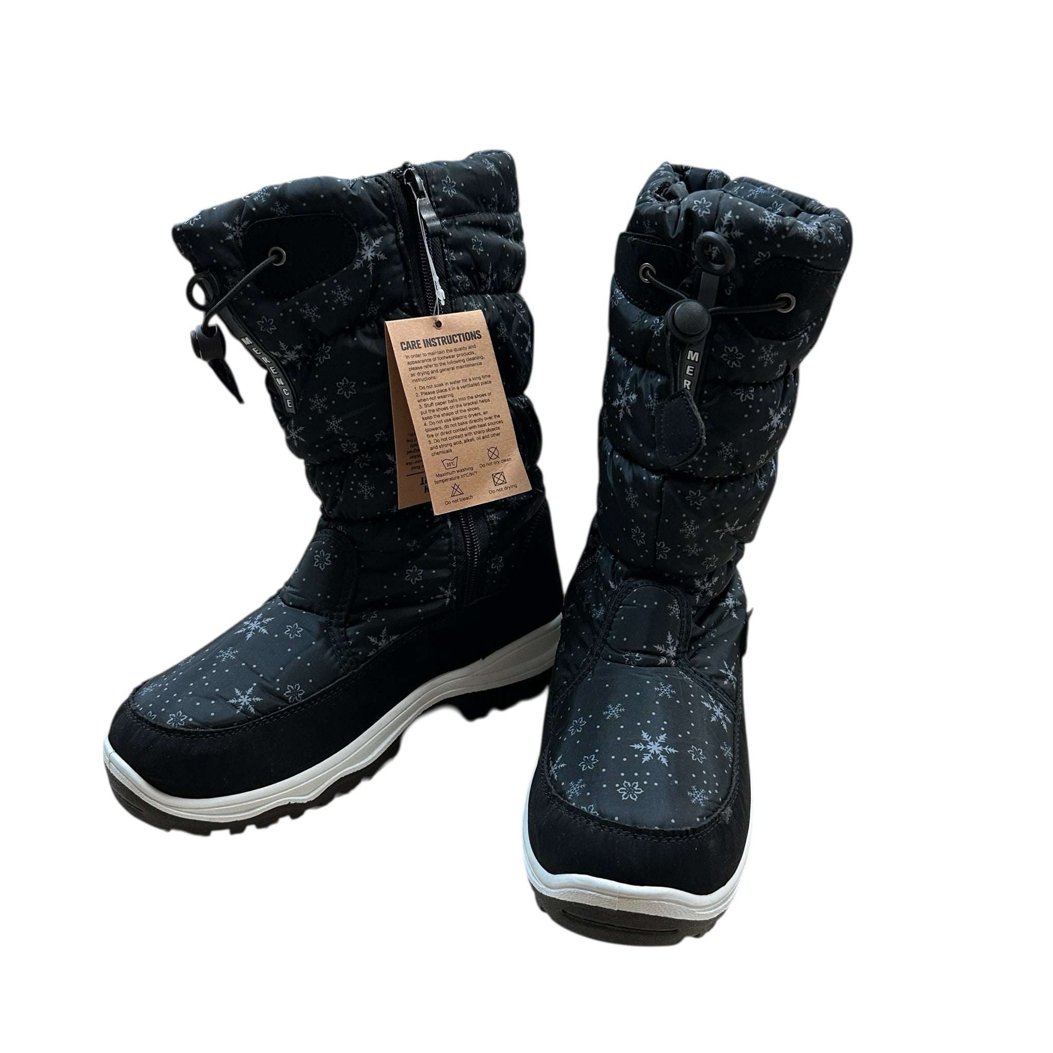 Merence Rosema II Women's Size 9 Black Snow Boots